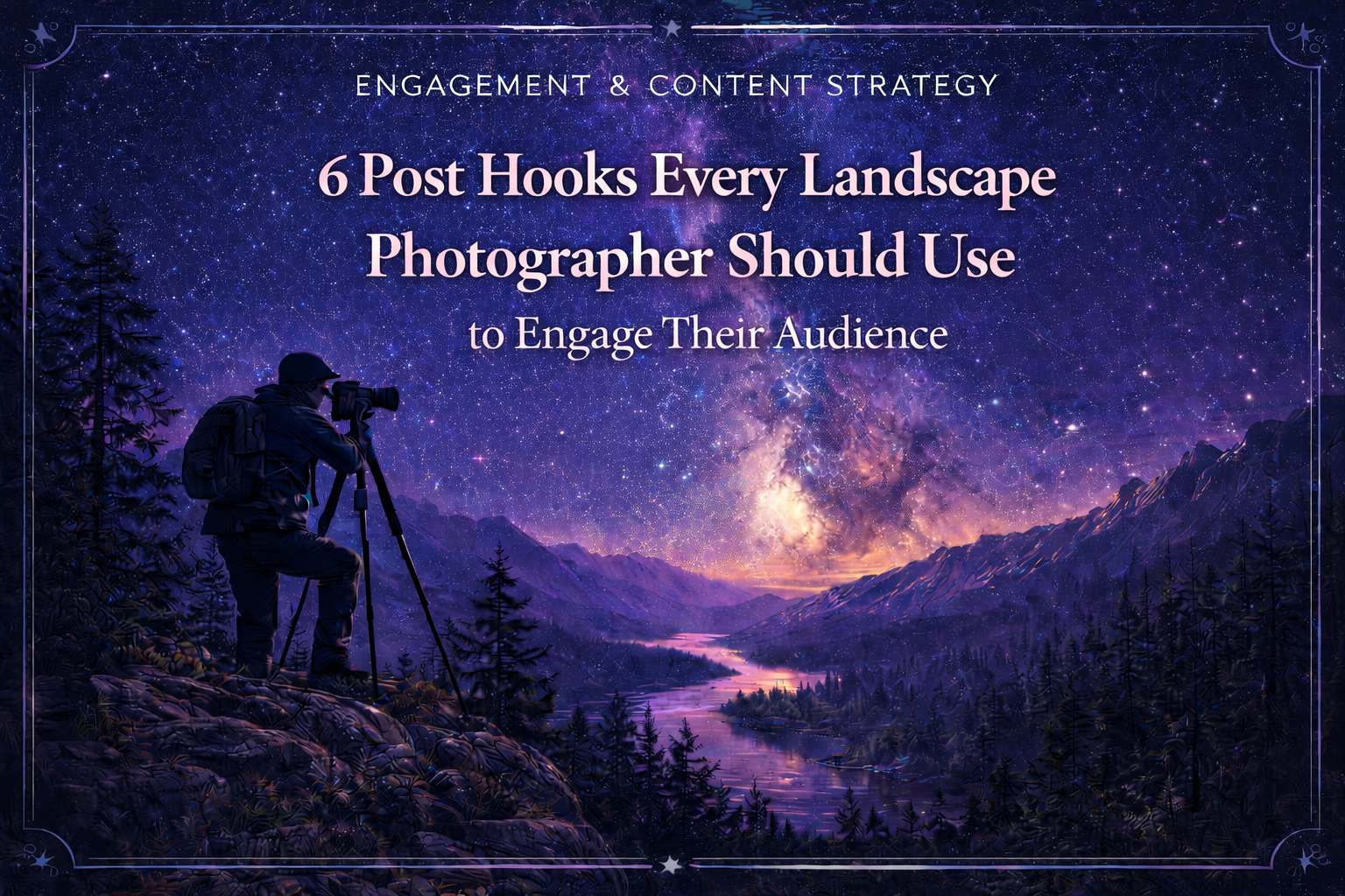 6 Post Hooks Every Landscape Photographer Should Use to Engage Their Audience
