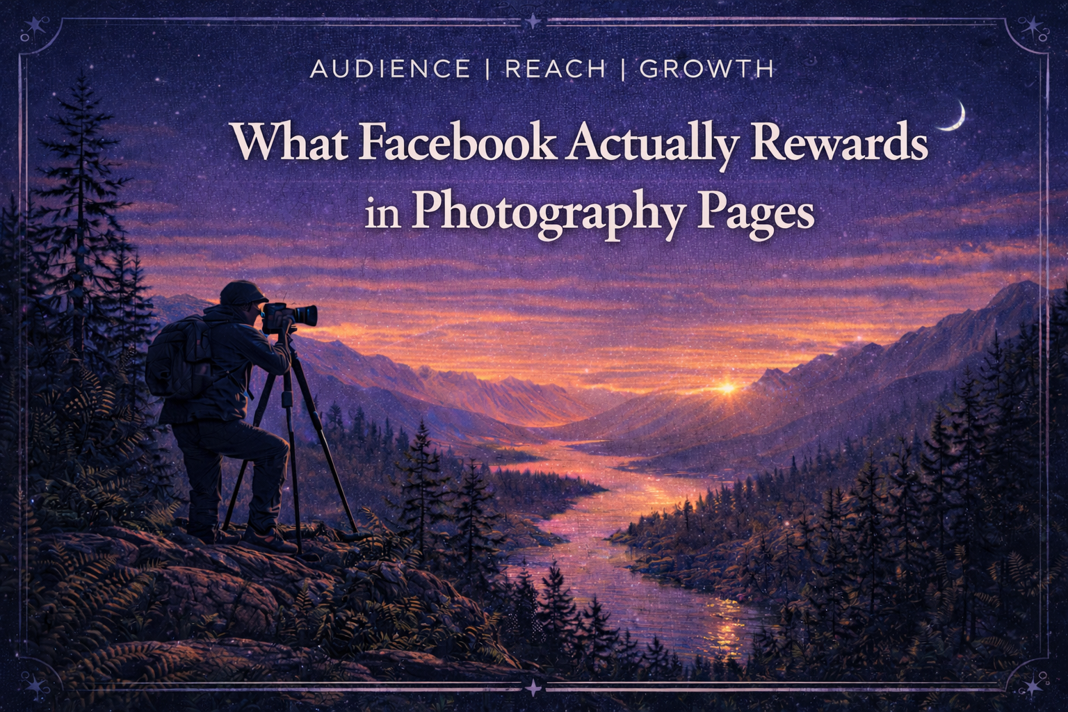 What Facebook Actually Rewards in Photography Pages