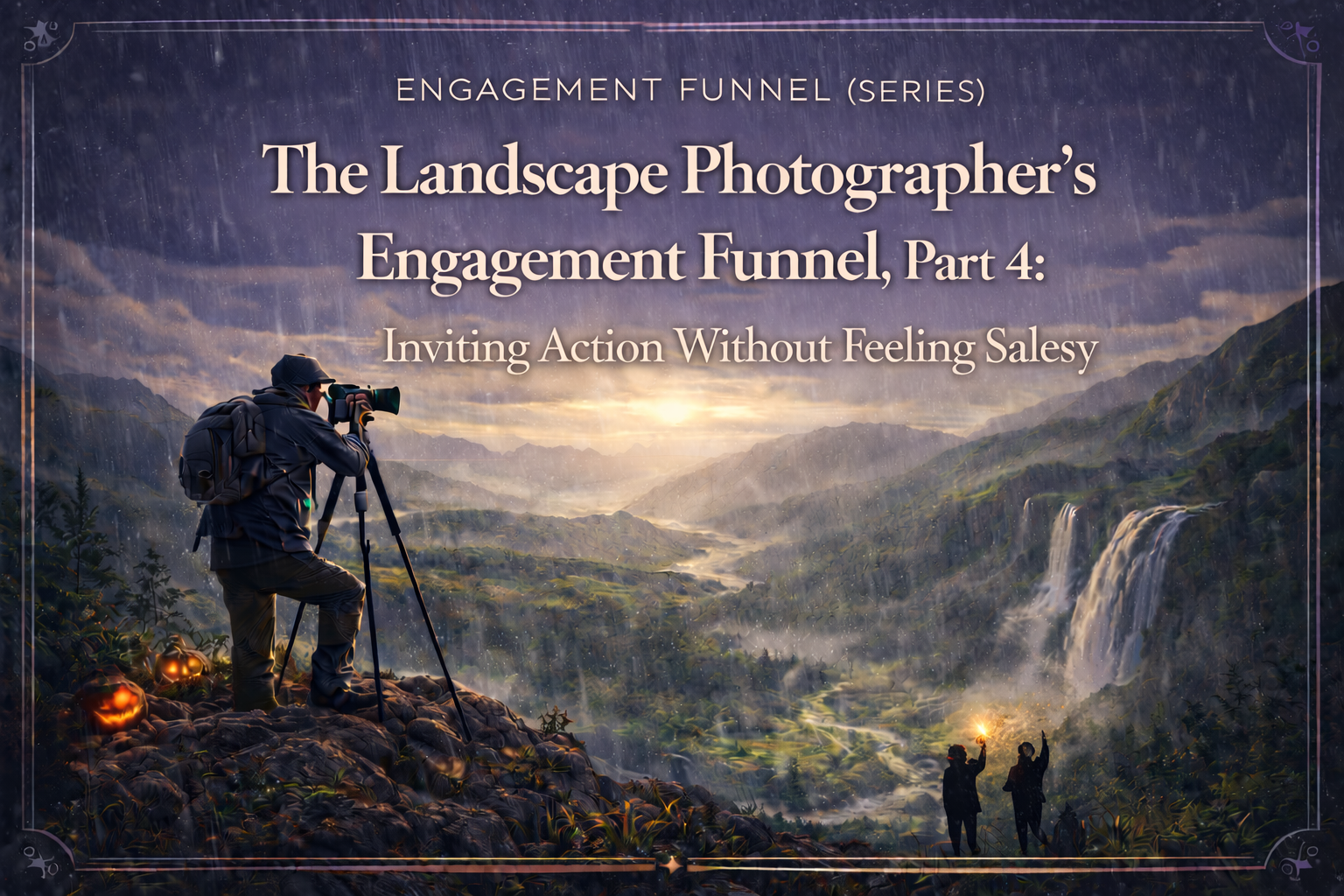 The Landscape Photographer’s Engagement Funnel, Part 4: Inviting Action Without Feeling Salesy