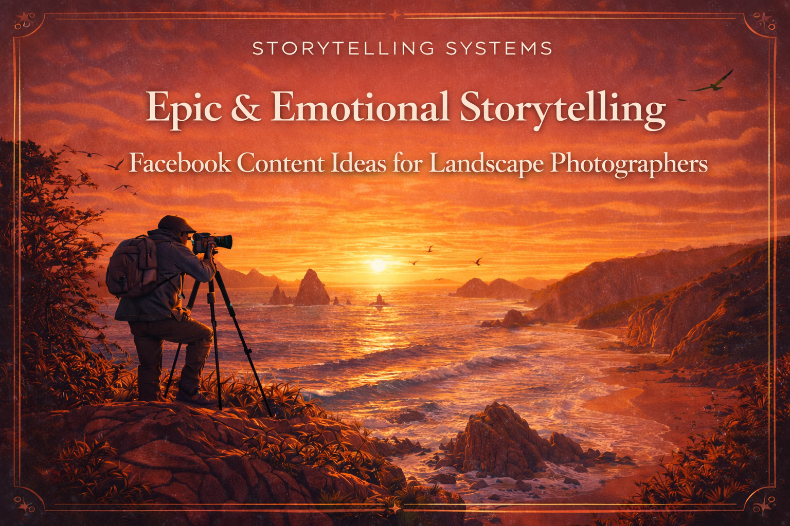 Epic & Emotional Storytelling: Facebook Content Ideas for Landscape Photographers