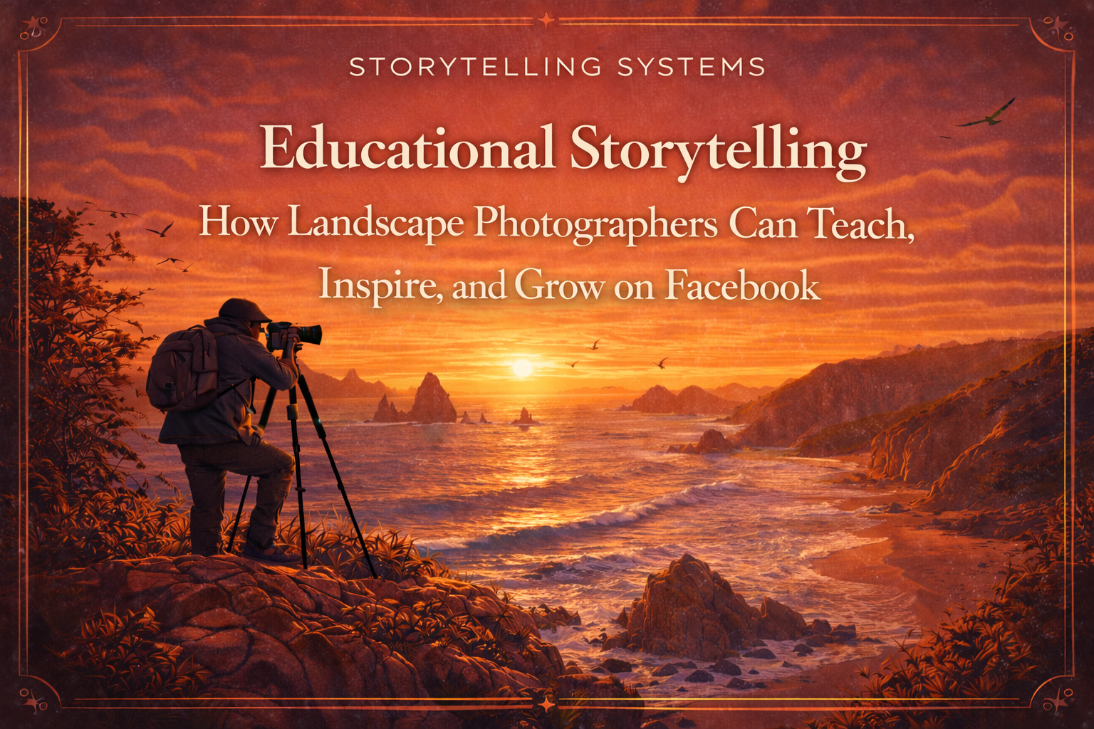 Educational Storytelling: How Landscape Photographers Can Teach, Inspire, and Grow on Facebook