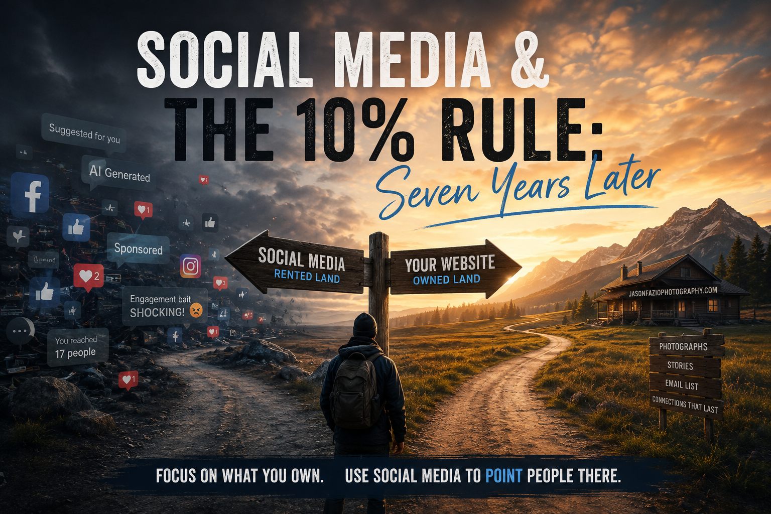 Social Media & The 10% Rule: Seven Years Later