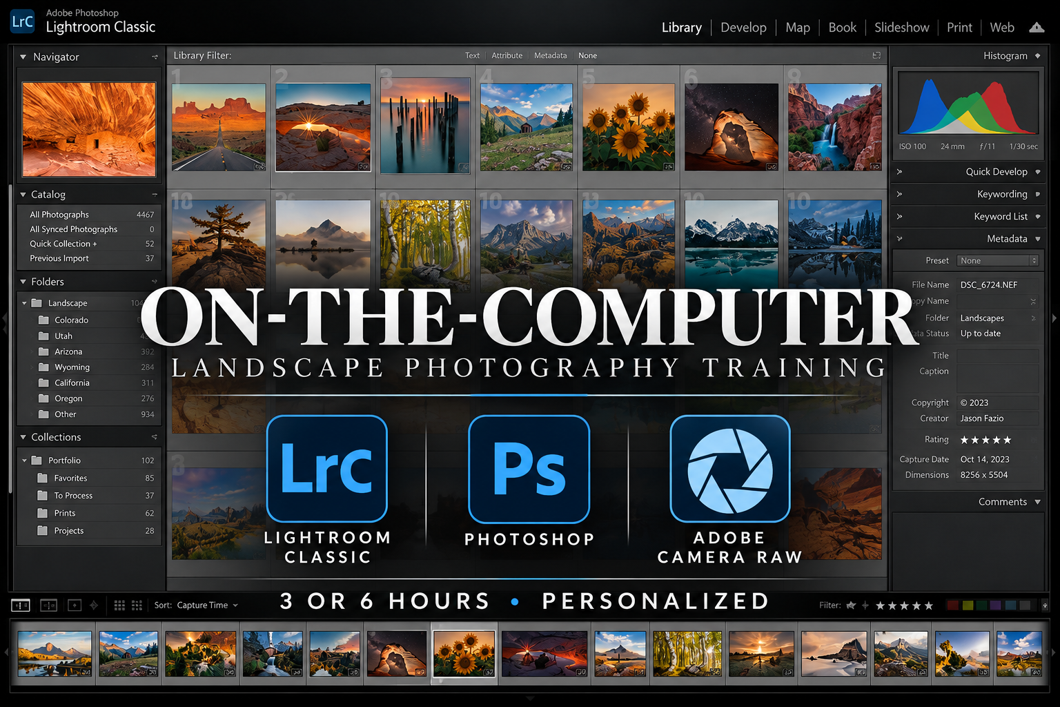 On-the-Computer Landscape Photography Training