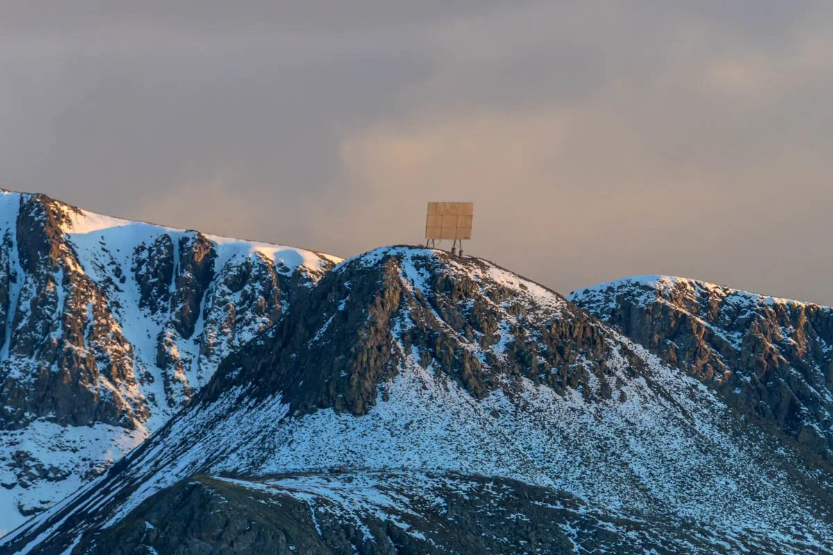 Passive Microwave Reflector Above Silverton