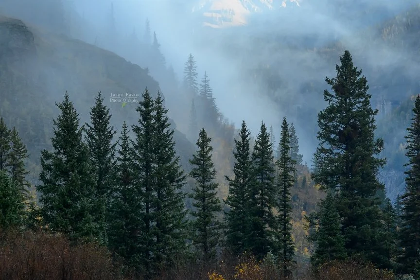 Fog in the San Juan Mountains | Highway 550, Colorado