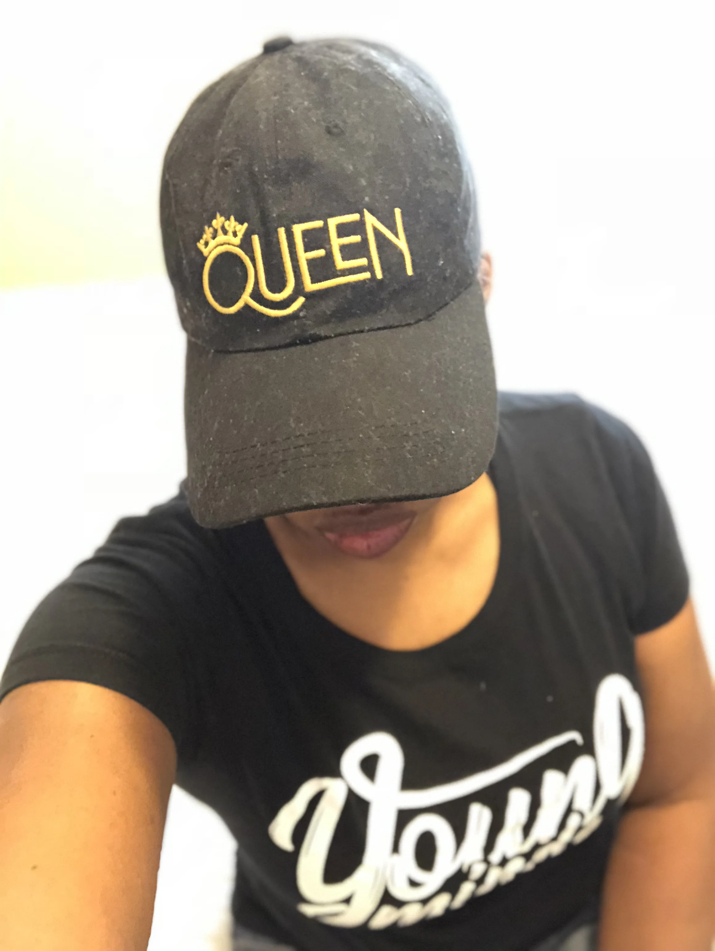 Yep! I wore my Izzy&Liv QUEEN hat to work today! 