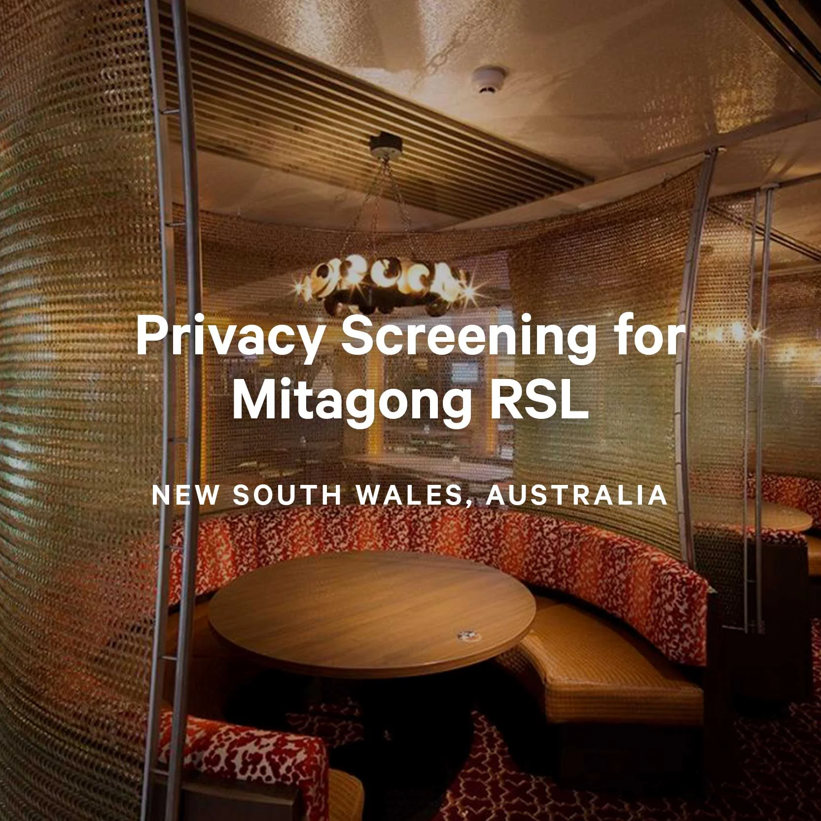 Privacy Screening for Mittagong RSL