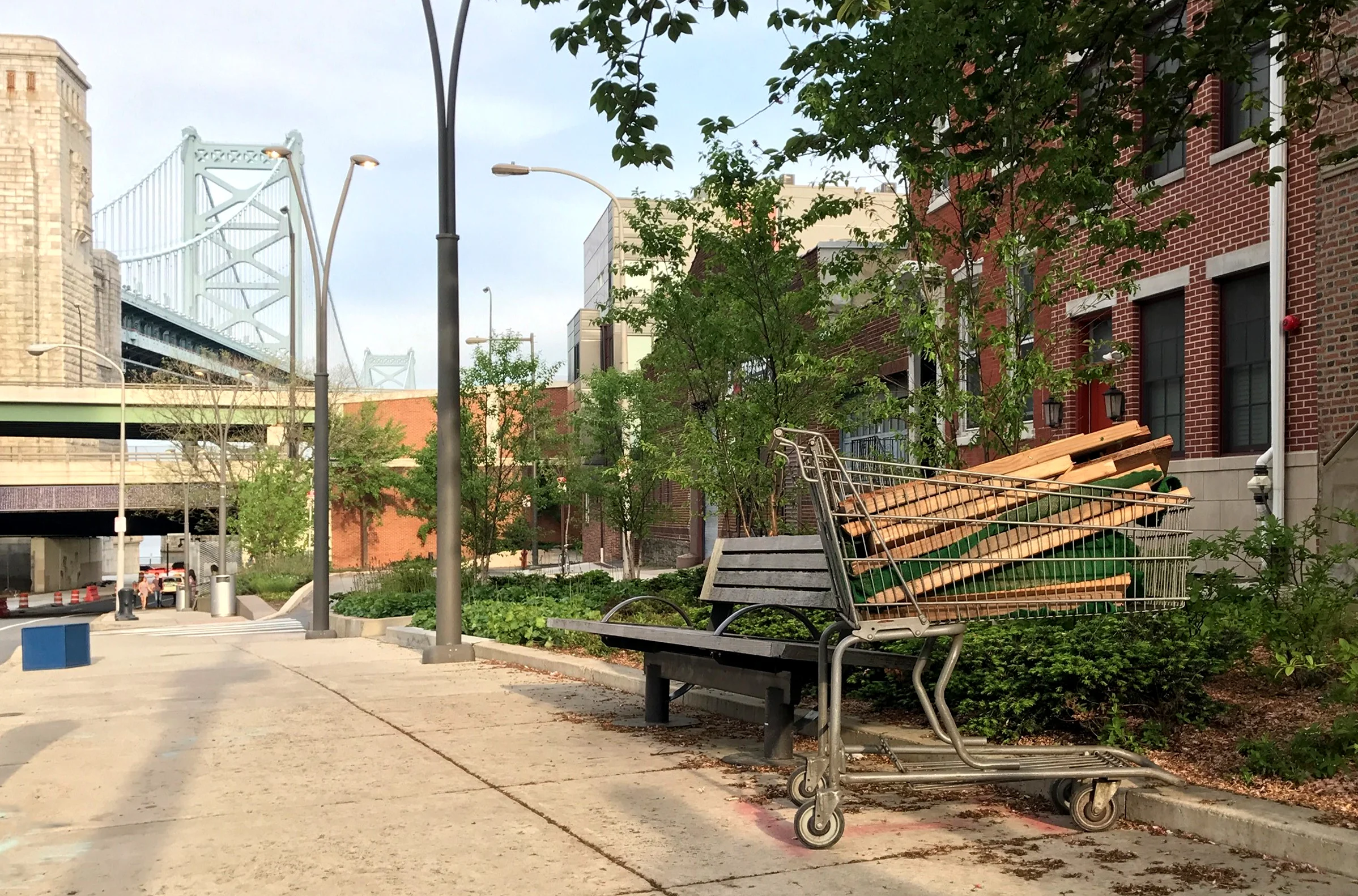 Lumber cart, Philadelphia