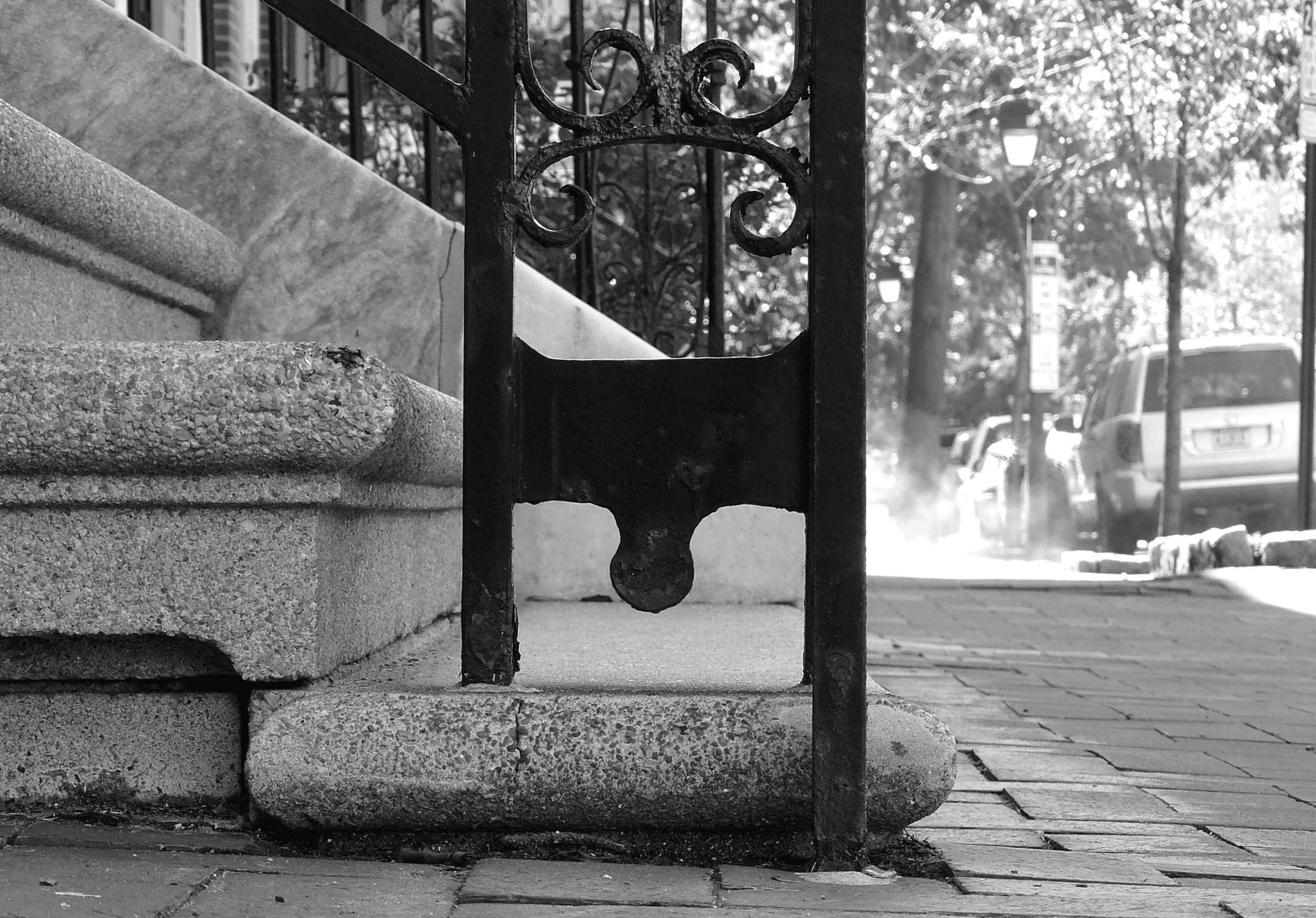 Railing guillotine, Philadelphia