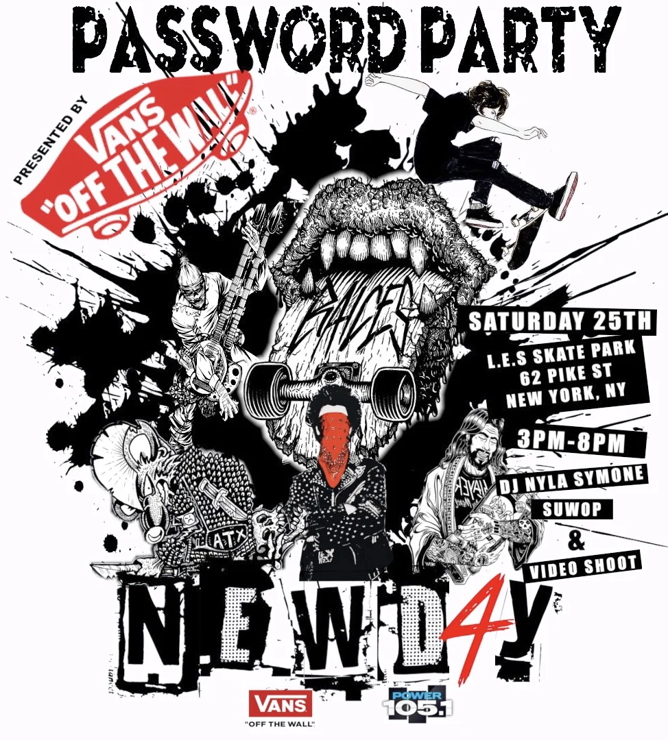 Vans Password Party