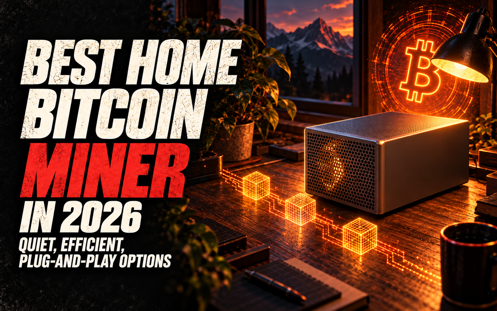 Best Home Bitcoin Miner in 2026: Quiet, Efficient, Plug-and-Play Options