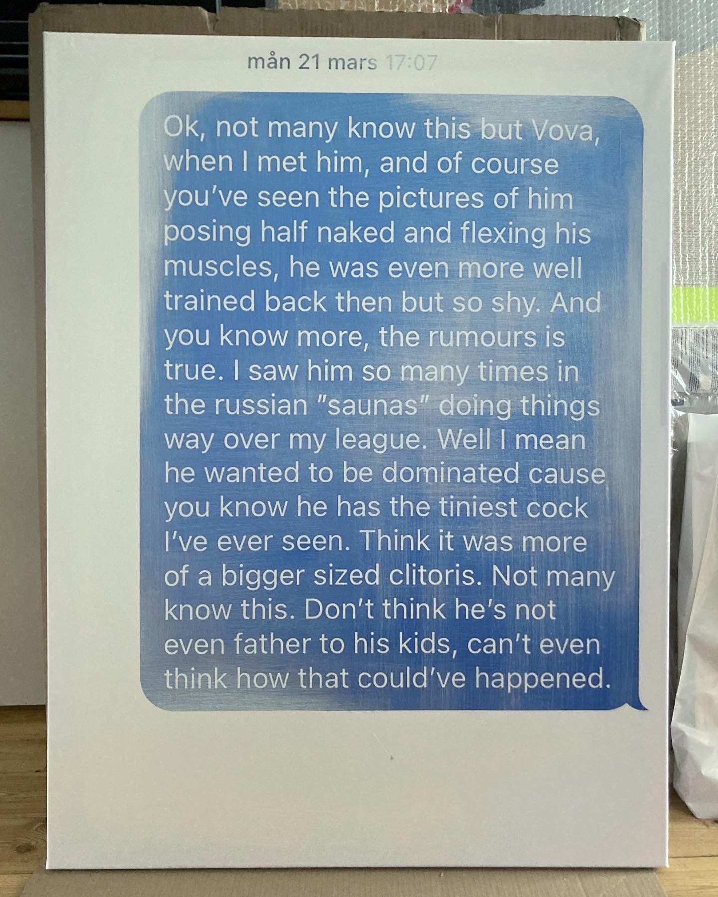 SMS (Trump, Putin and West)