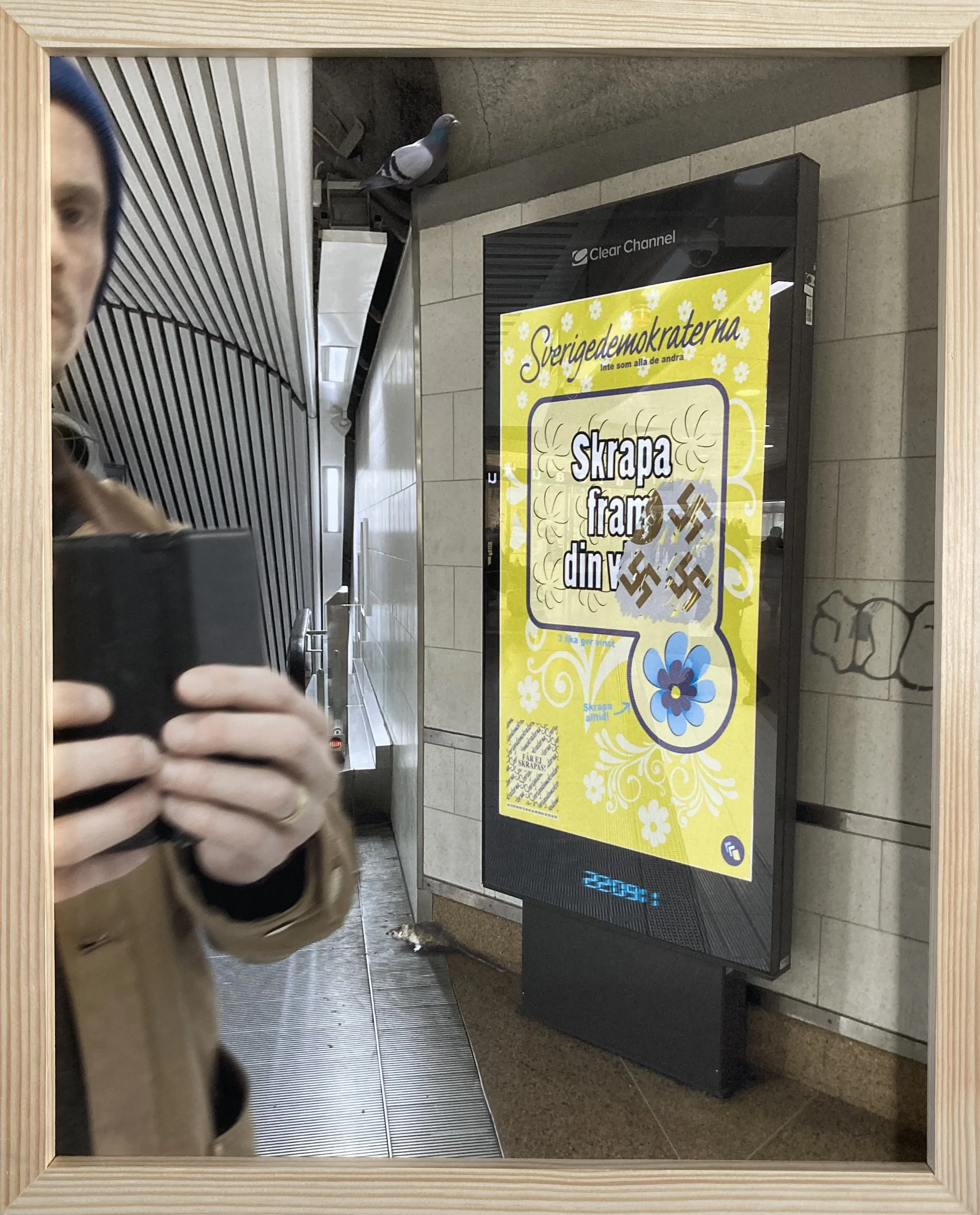 Selfie on election day A.k.a Plötsligt hände det