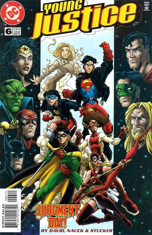 Young Justice isn’t a great name, but Impulse wanted to call them Super Heroes In Training, so it could be worse (check the acronym…)