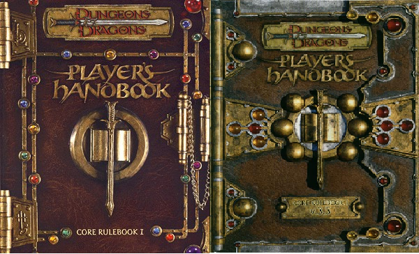 3rd Edition, then 3.5. So few changes, they didn’t even bother coming up with a new font.