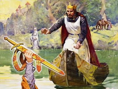One of the granddaddies of fantasy literature: King Arthur.