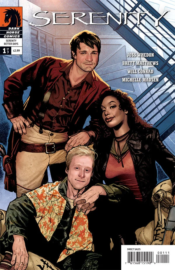 The first issue of the Serenity comics. As you can see, the likenesses are dead on.