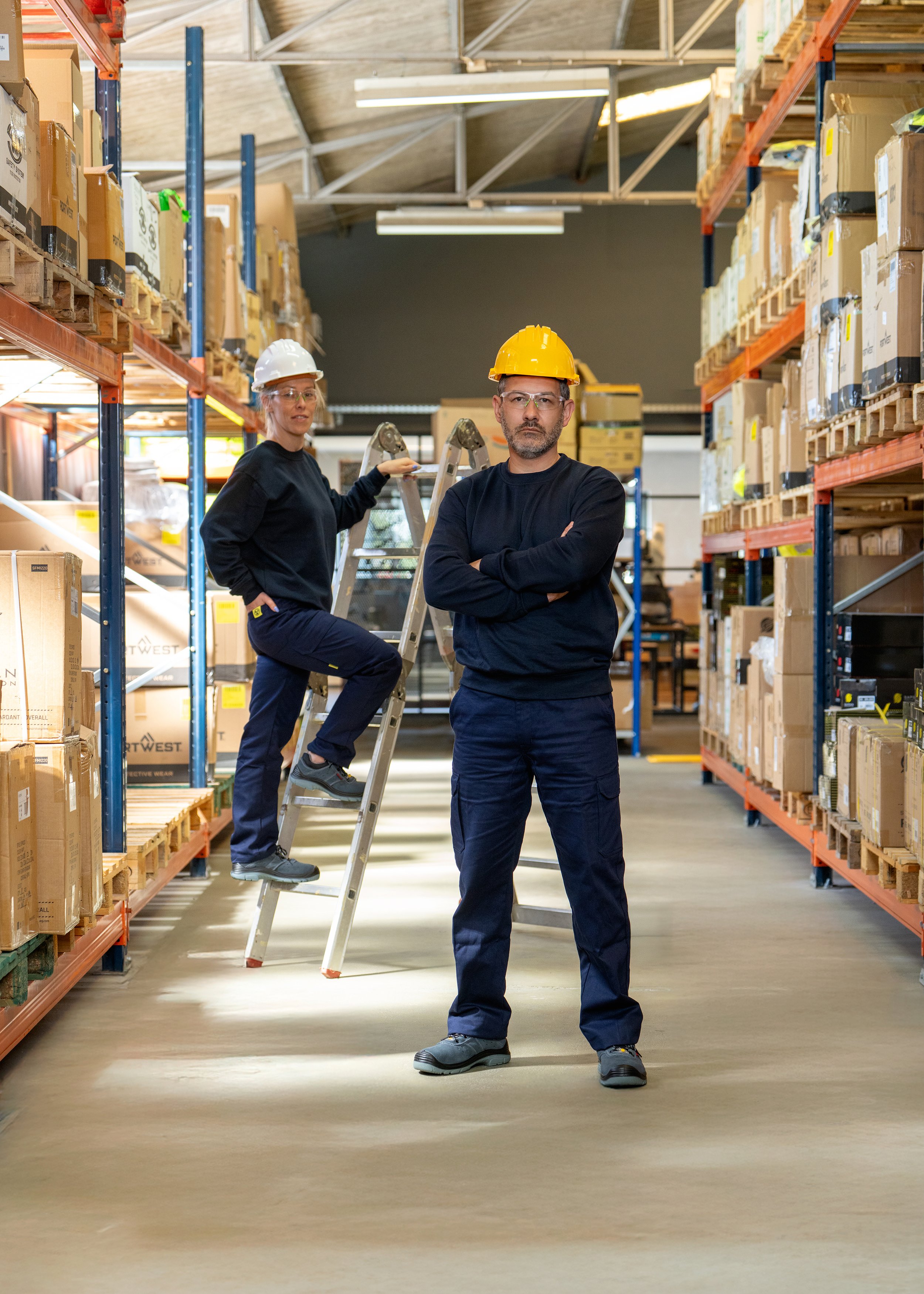 Promoção de vestuário de Segurança