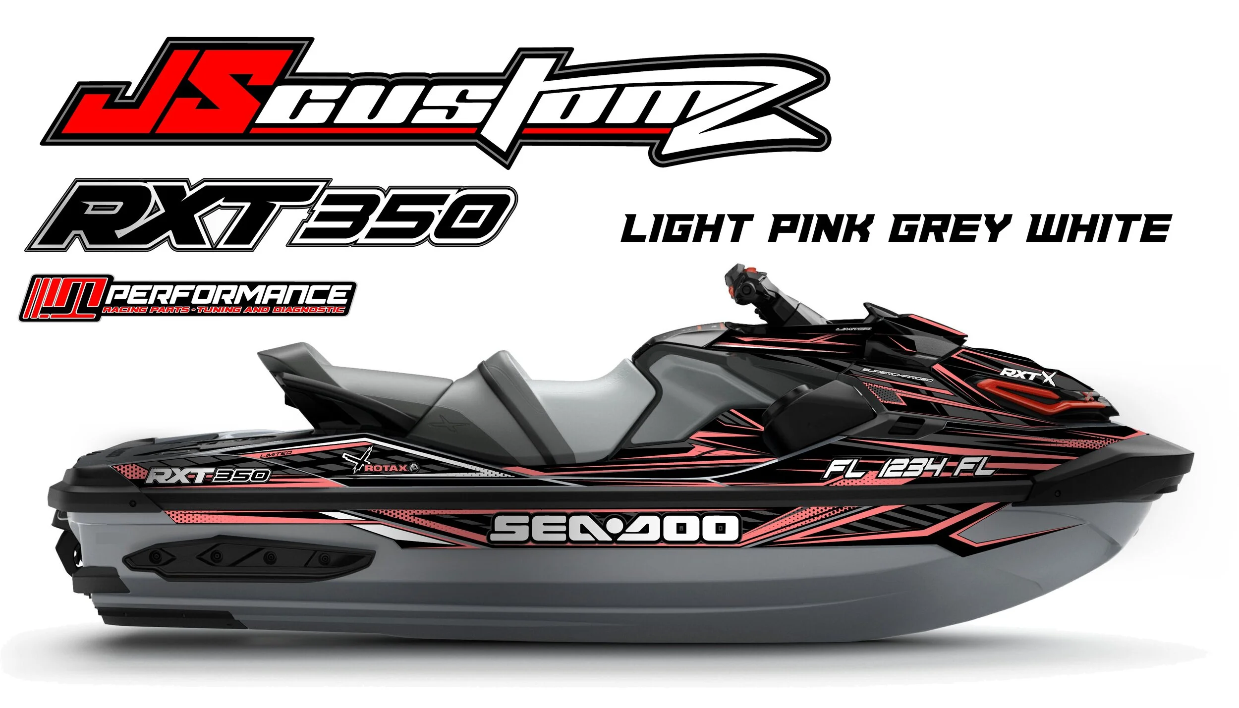 seadoo rxtx js1 full color graphic kit LIGHT PINK GREY WHITE .jpg
