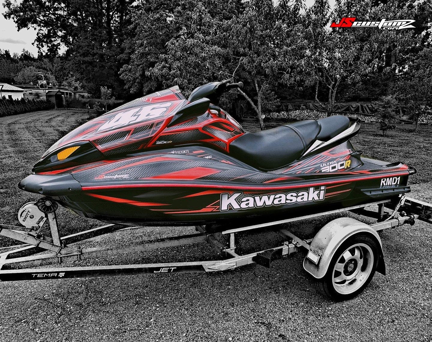 ▪️Ready to Hit The Water #SundayFunday 
▪️Kawasaki 310 JS1 Custom Graphic Kit
▪️Available Only at www.JSCustomz.com
▪️We Ship 🌎 Wide '