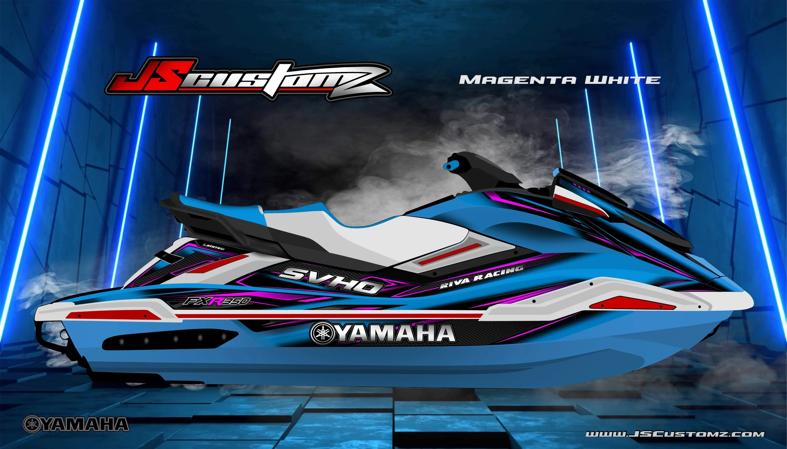 Yamaha FX 19-UP JS3 GRAPHIC KIT BLUE HULL MAGENTA WHITE.jpg