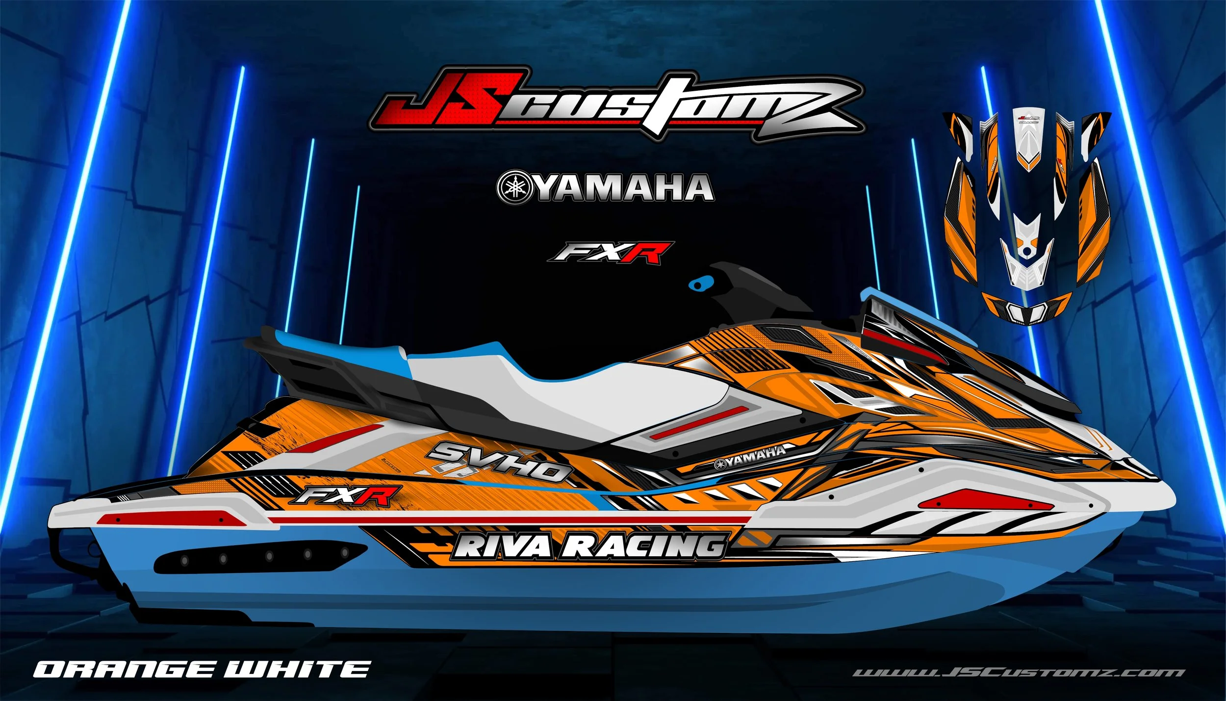 YAMAHA FX 19 UP JS5 GRAPHIC KIT ORANGE WHITE.jpg