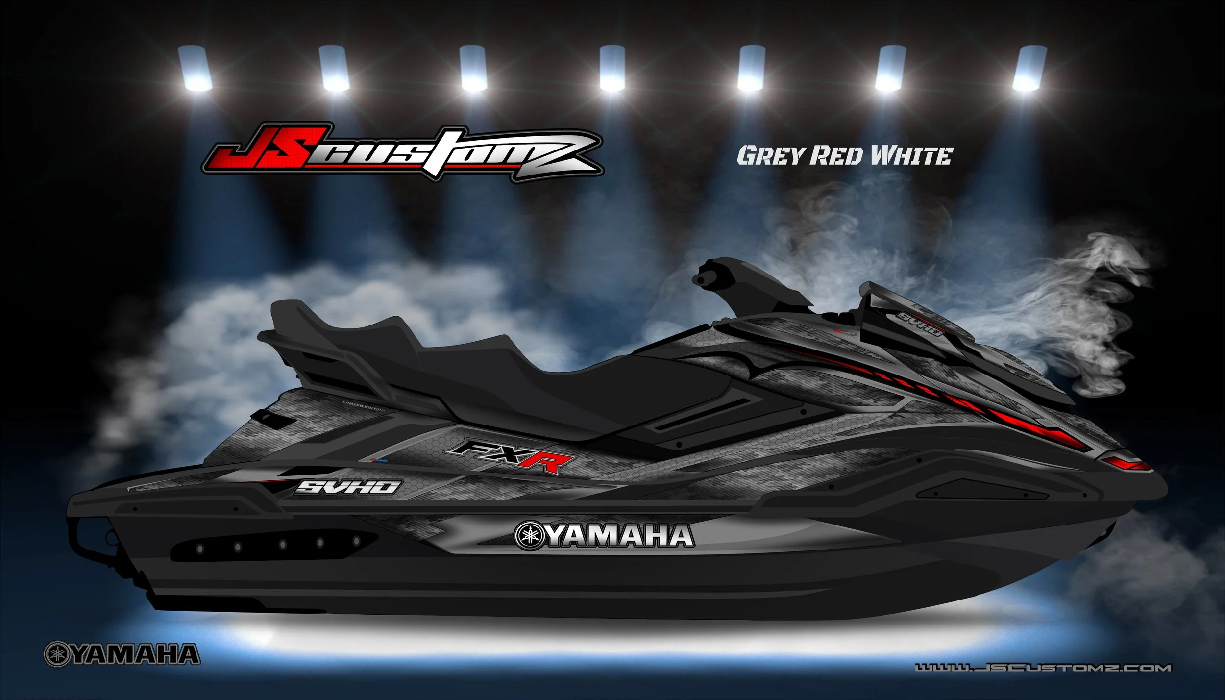 Yamaha FX 19-UP JS6 GRAPHIC KIT GREY RED WHITE.jpg