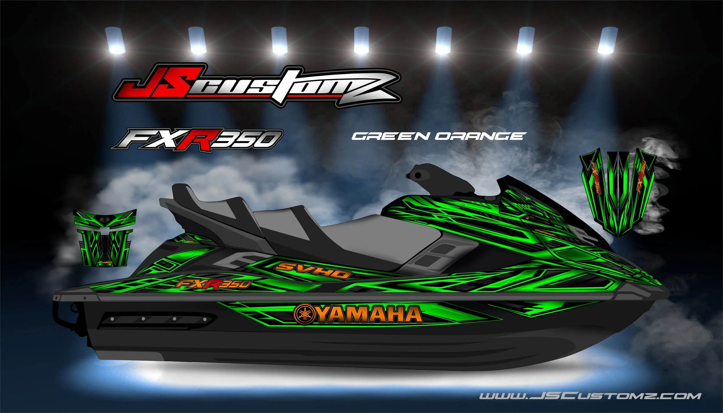 YAMAHA FX 12-18 JS1 GRAPHIC KIT 2022 GREEN ORANGE.jpg