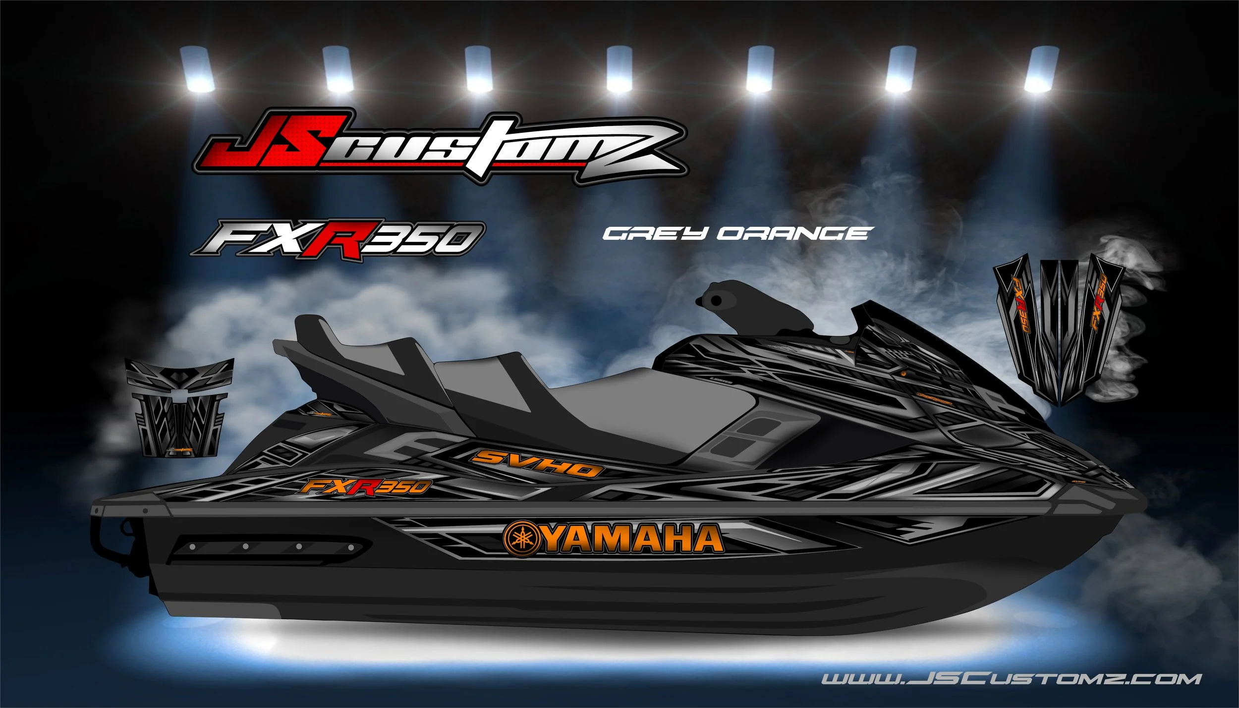YAMAHA FX 12-18 JS1 GRAPHIC KIT 2022 GREY ORANGE.jpg