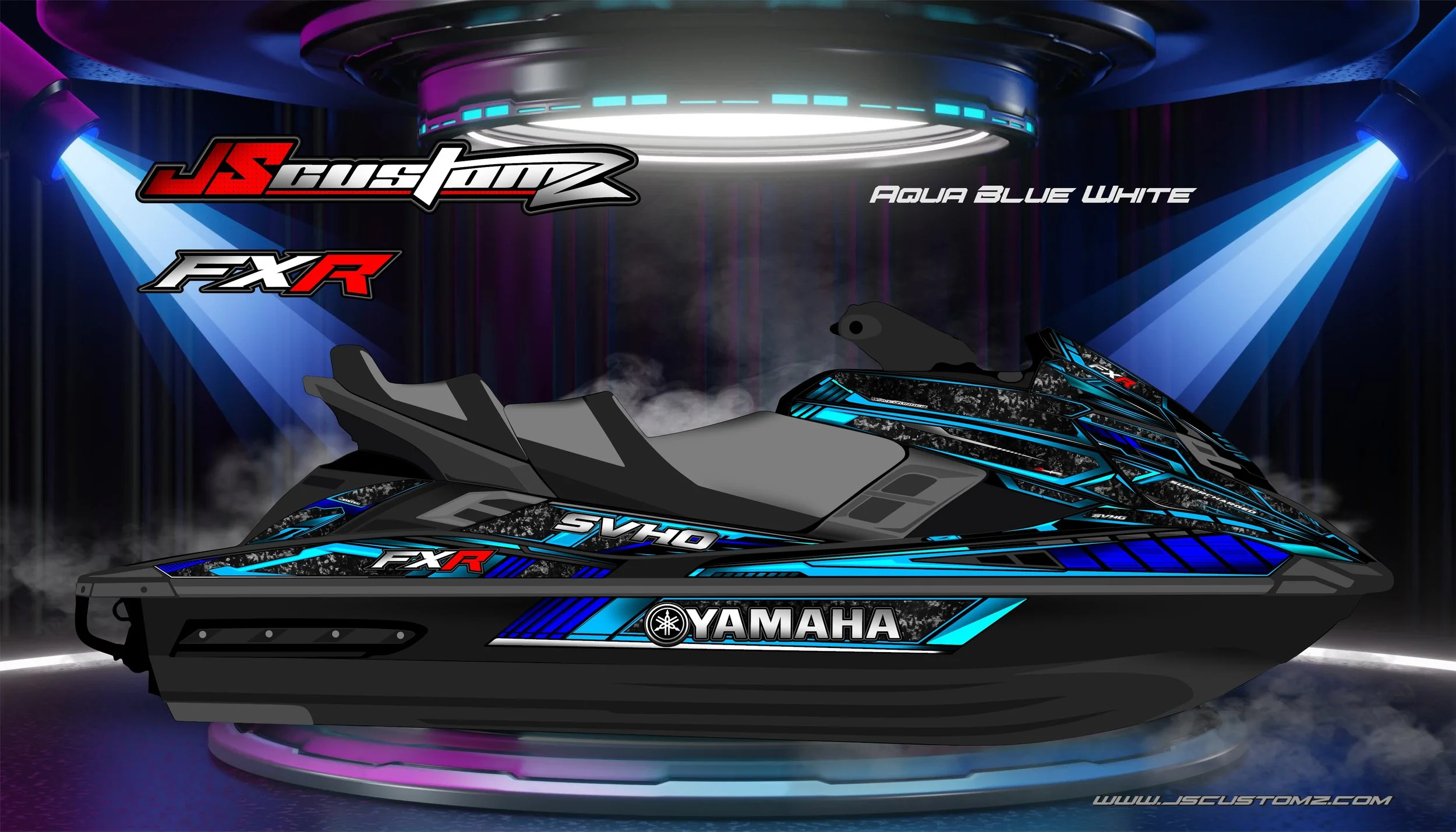YAMAHA FX 11-18 JS2 GRAPHIC KIT 2024 AQUA BLUE WHITE.jpg