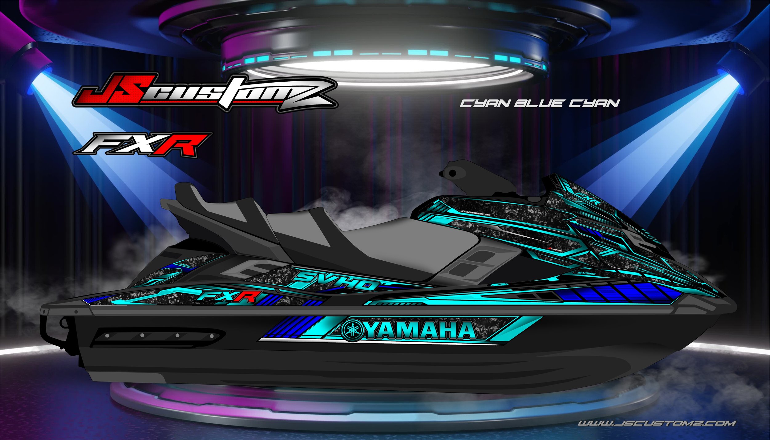 YAMAHA FX 11-18 JS2 GRAPHIC KIT 2024 CYAN BLUE CYAN.jpg