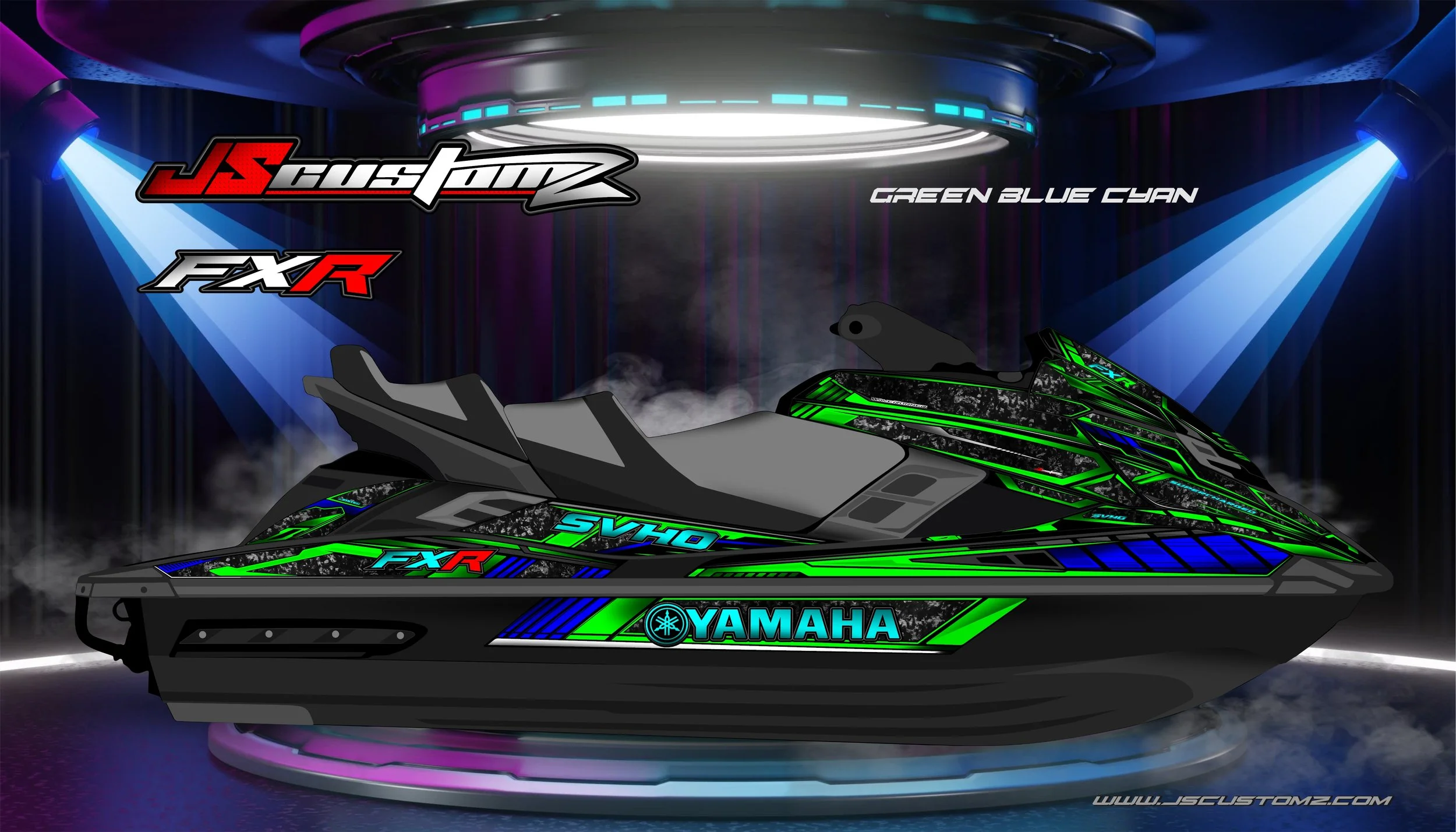 YAMAHA FX 11-18 JS2 GRAPHIC KIT 2024 GREEN BLUE CYAN.jpg