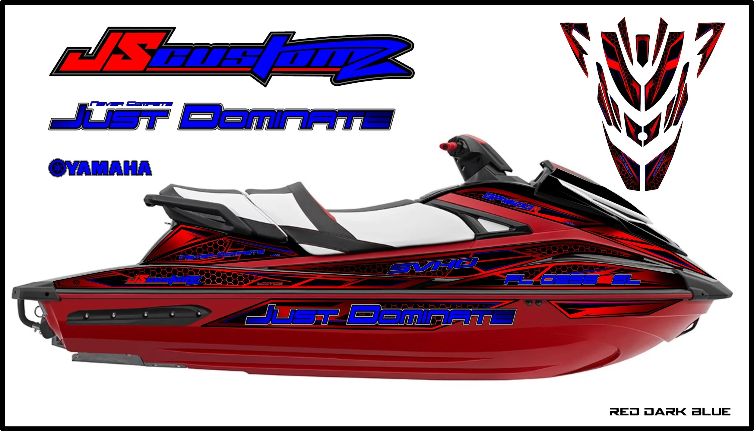Yamaha GP1800 JS5 Graphic Kit Red Dark Blue.jpg