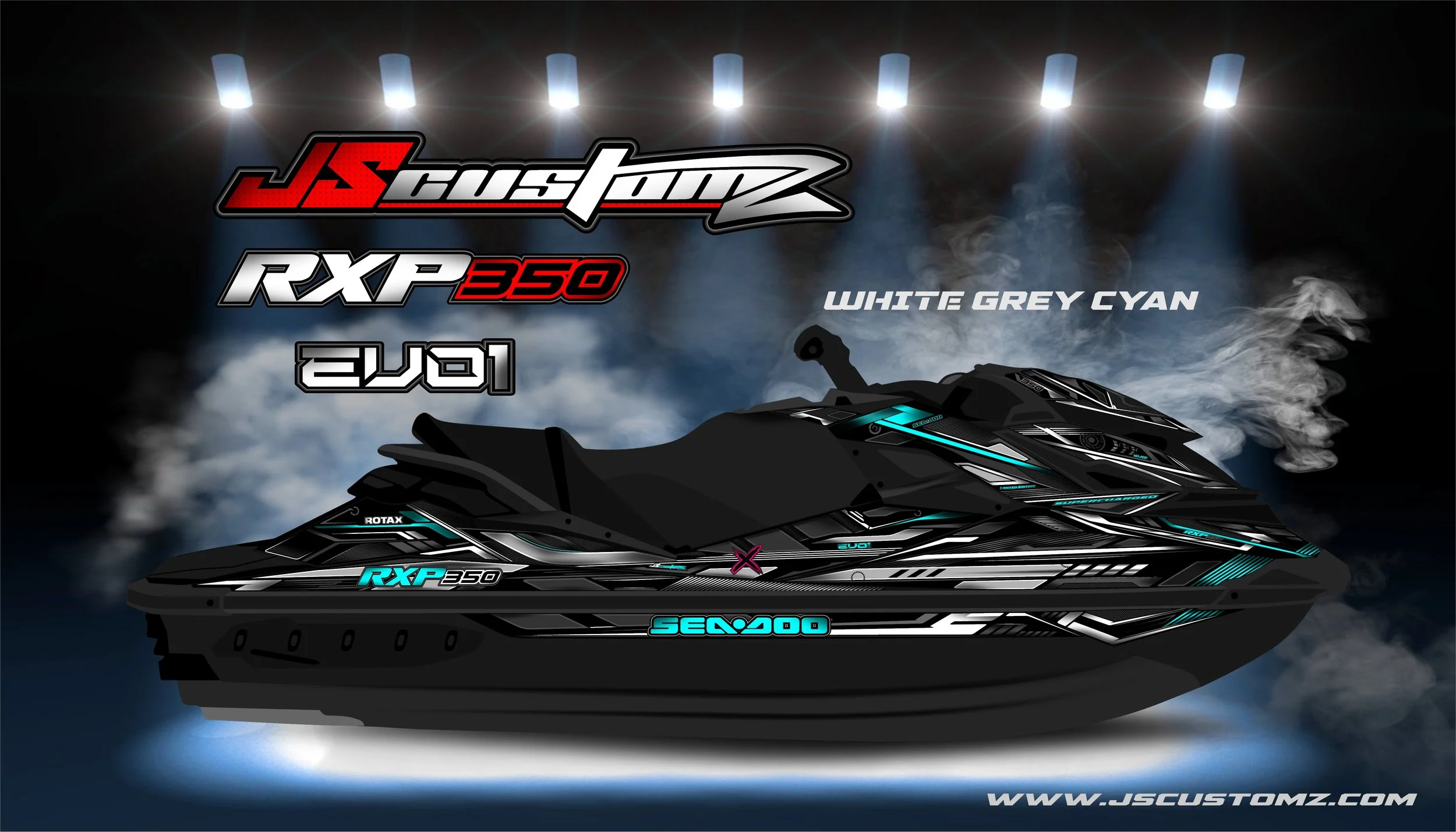 SEADOO RXPX 11-20 JS EVO1 GRAPHIC KIT WHITE GREY CYAN.jpg