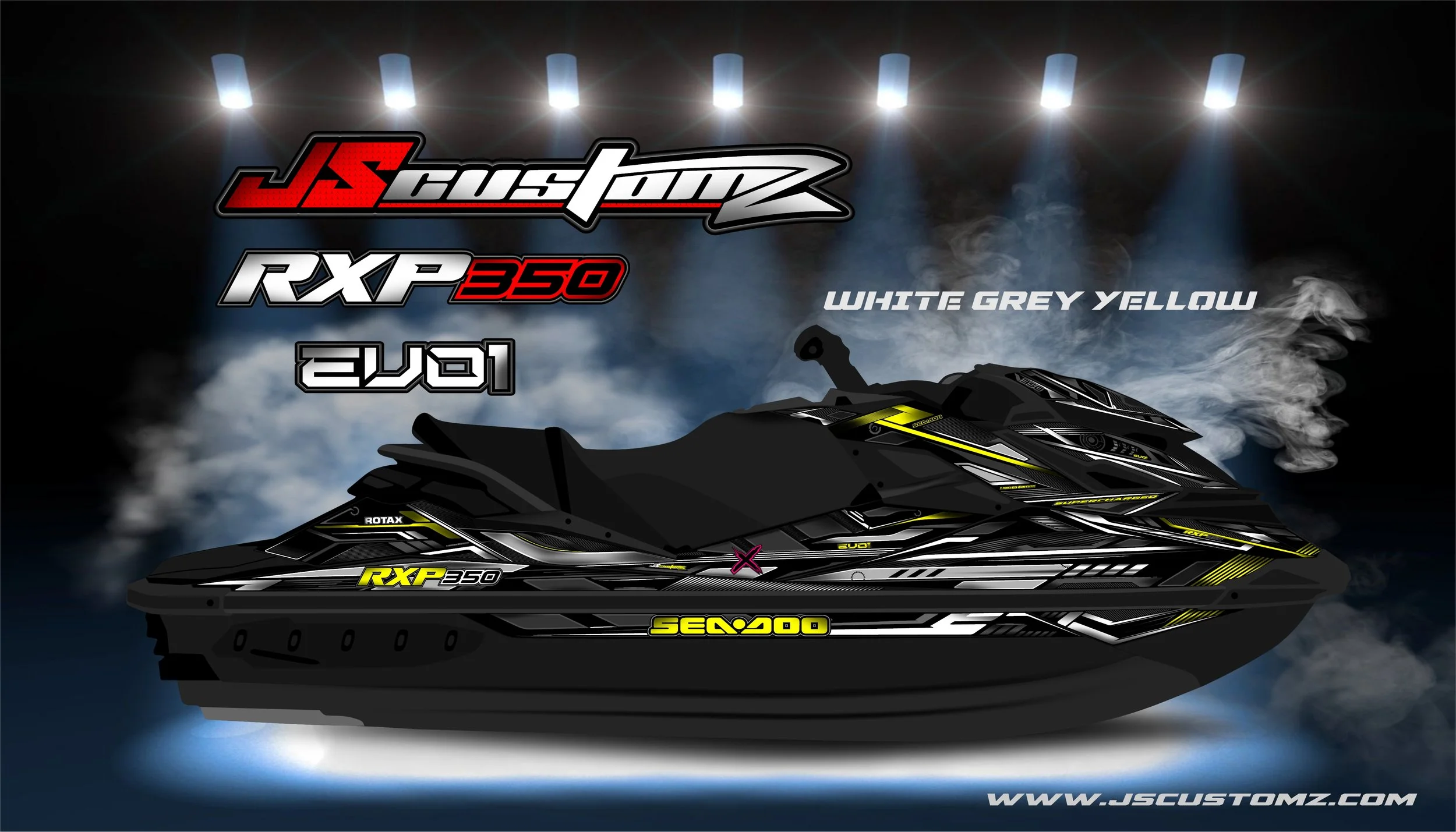 SEADOO RXPX 11-20 JS EVO1 GRAPHIC KIT WHITE GREY YELLOW.jpg