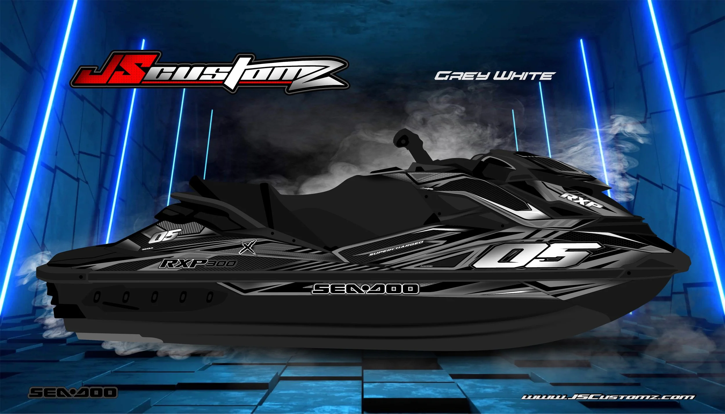 SEADOO RXP 2011-2020 JS2 GRAPHIC KIT GREY WHITE.jpg