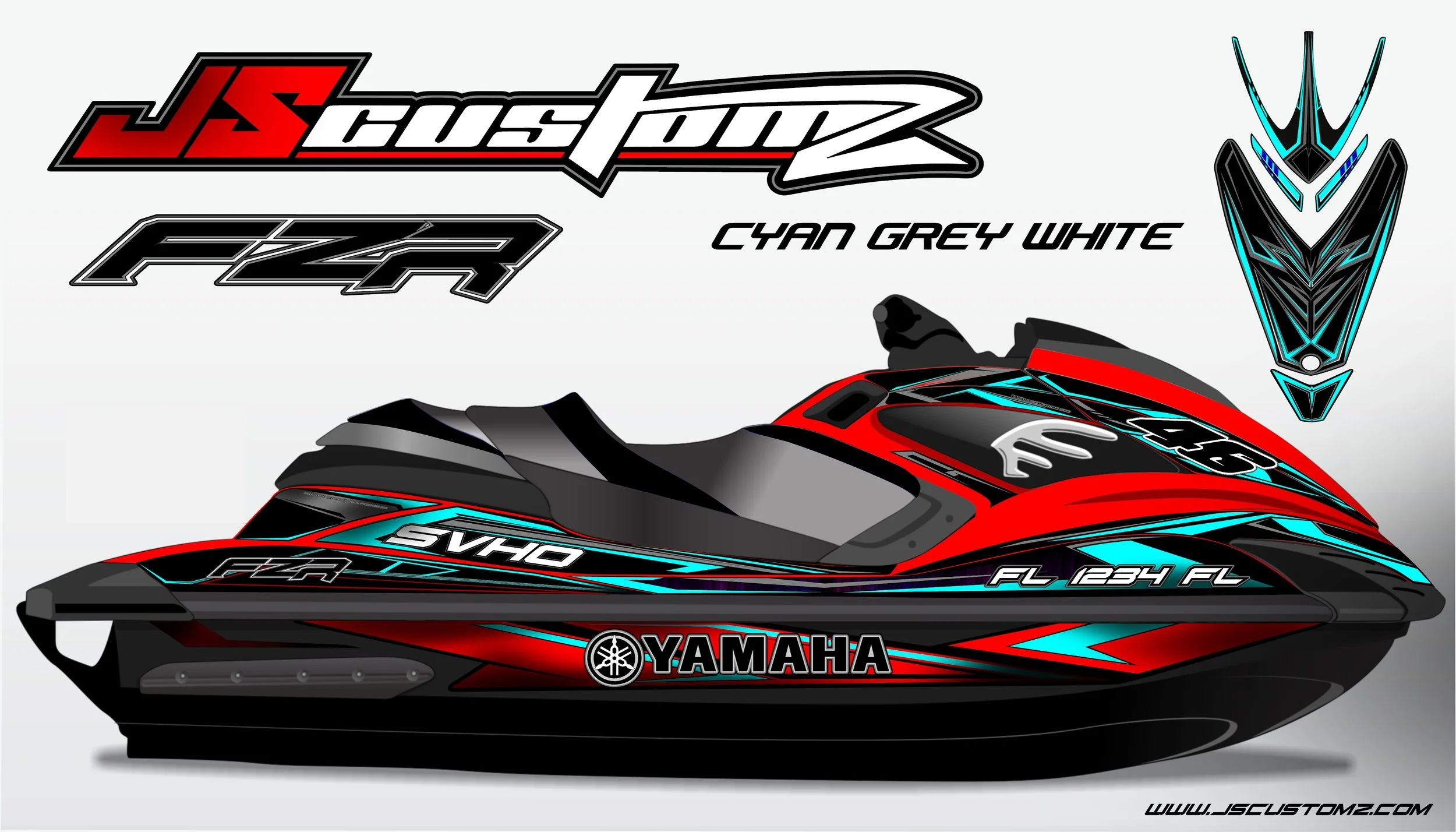 YAMAHA FZR JS2 GRAPHIC KIT CYAN GREY WHITE(RED).jpg