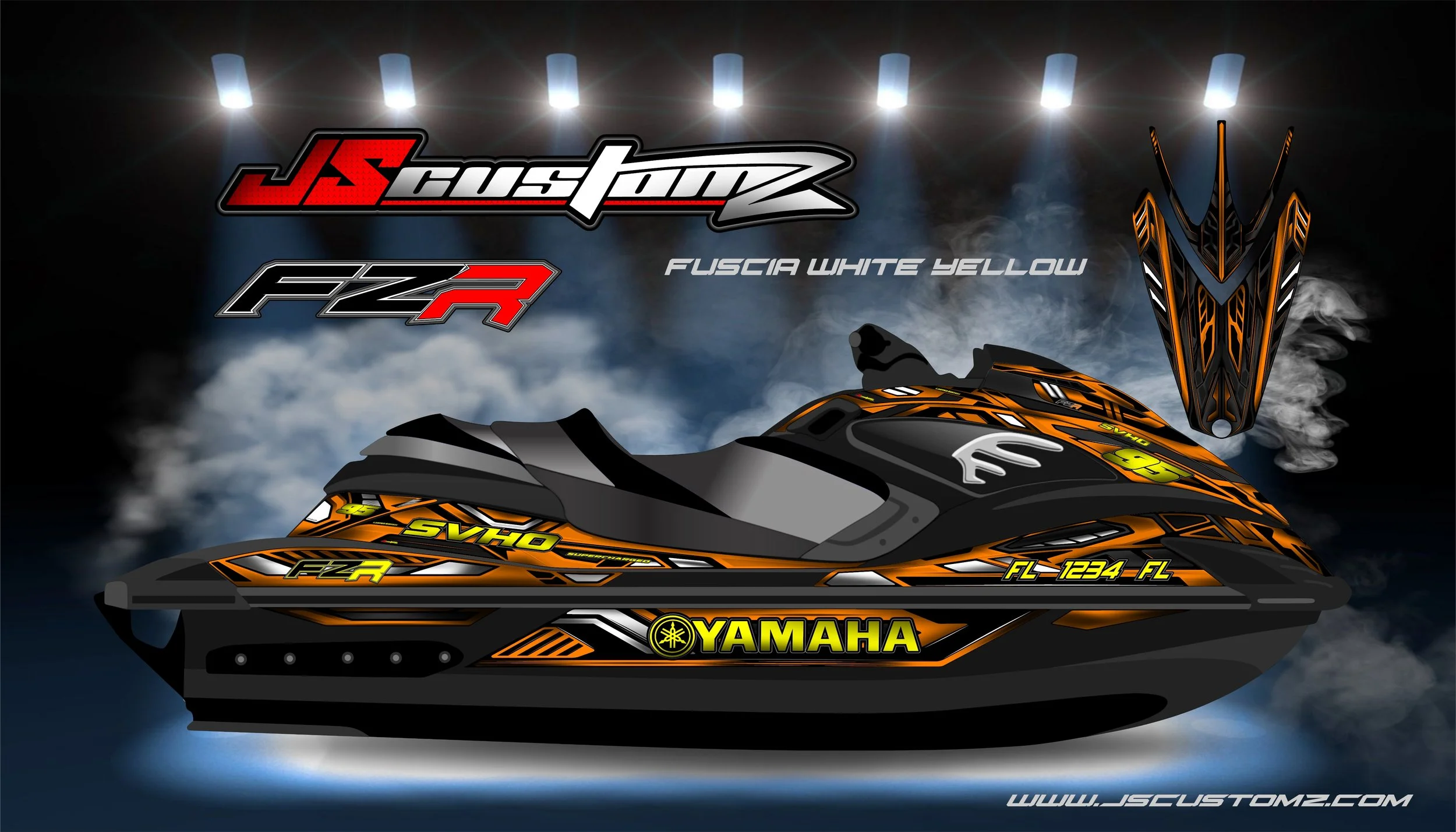 YAMAHA FZR - FZS JS4 GRAPHIC KIT ORANGE WHITE YELLOW.jpg