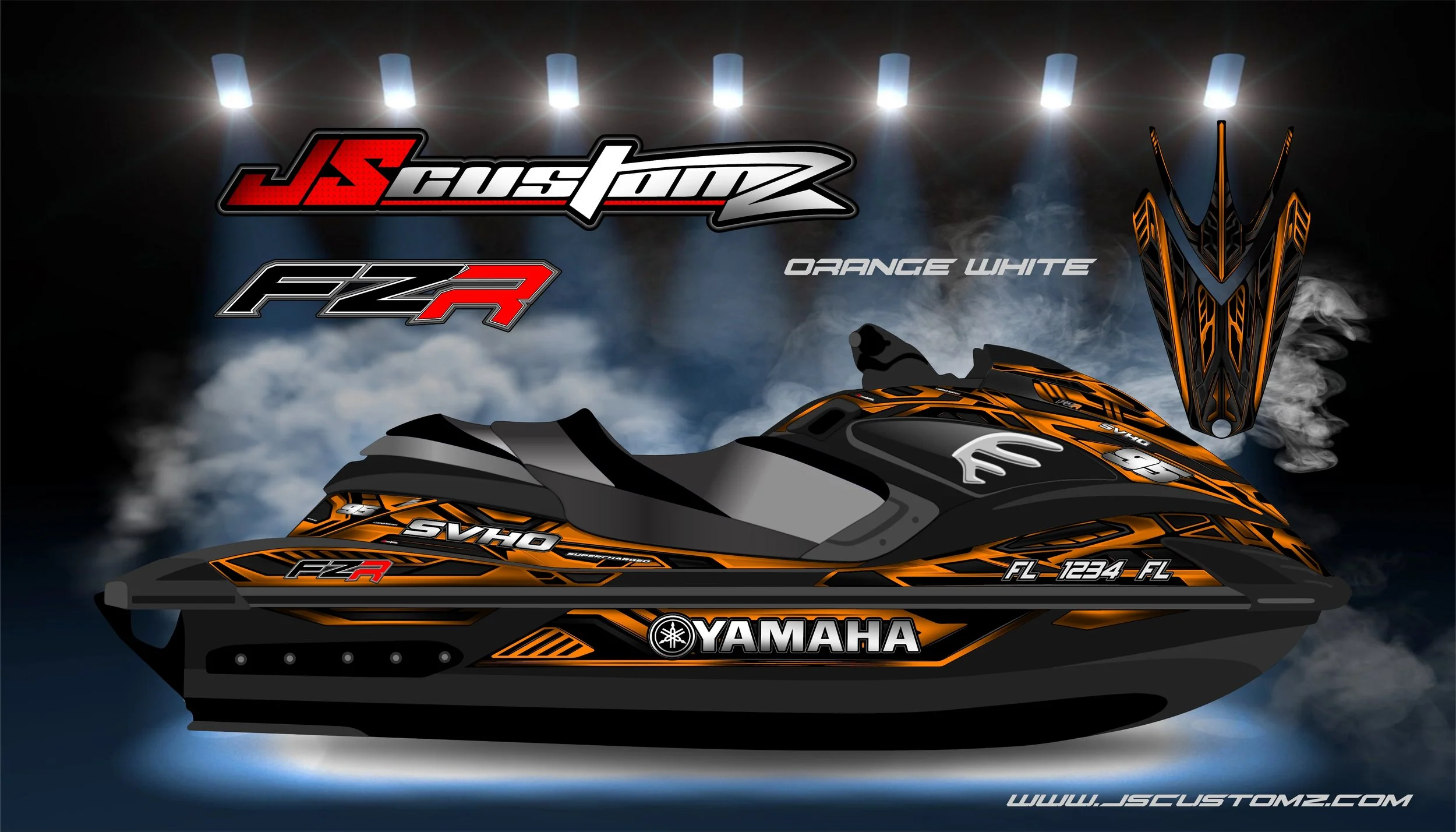 YAMAHA FZR - FZS JS4 GRAPHIC KIT ORANGE WHITE.jpg