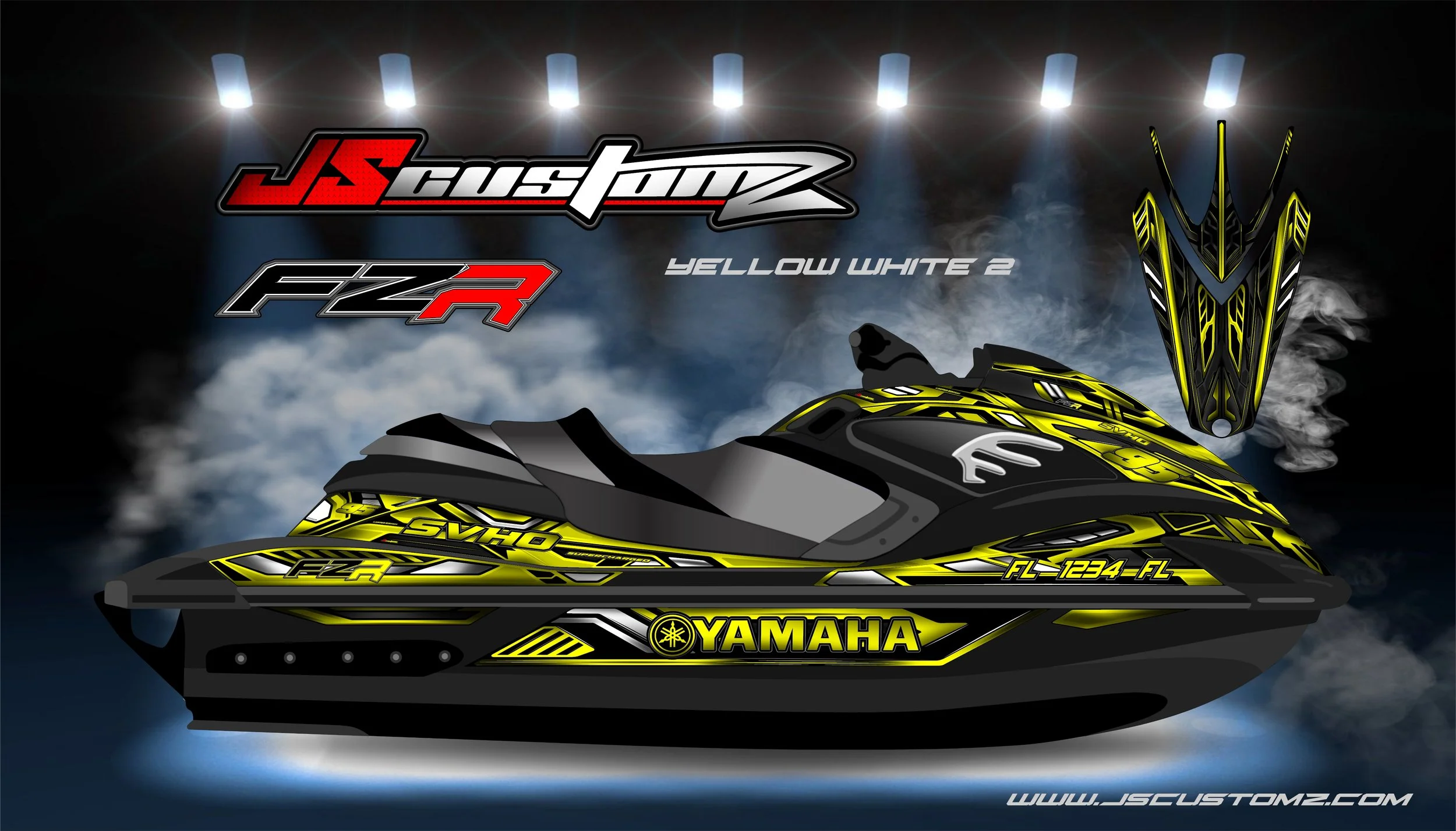 YAMAHA FZR - FZS JS4 GRAPHIC KIT YELLOW WHITE 2.jpg