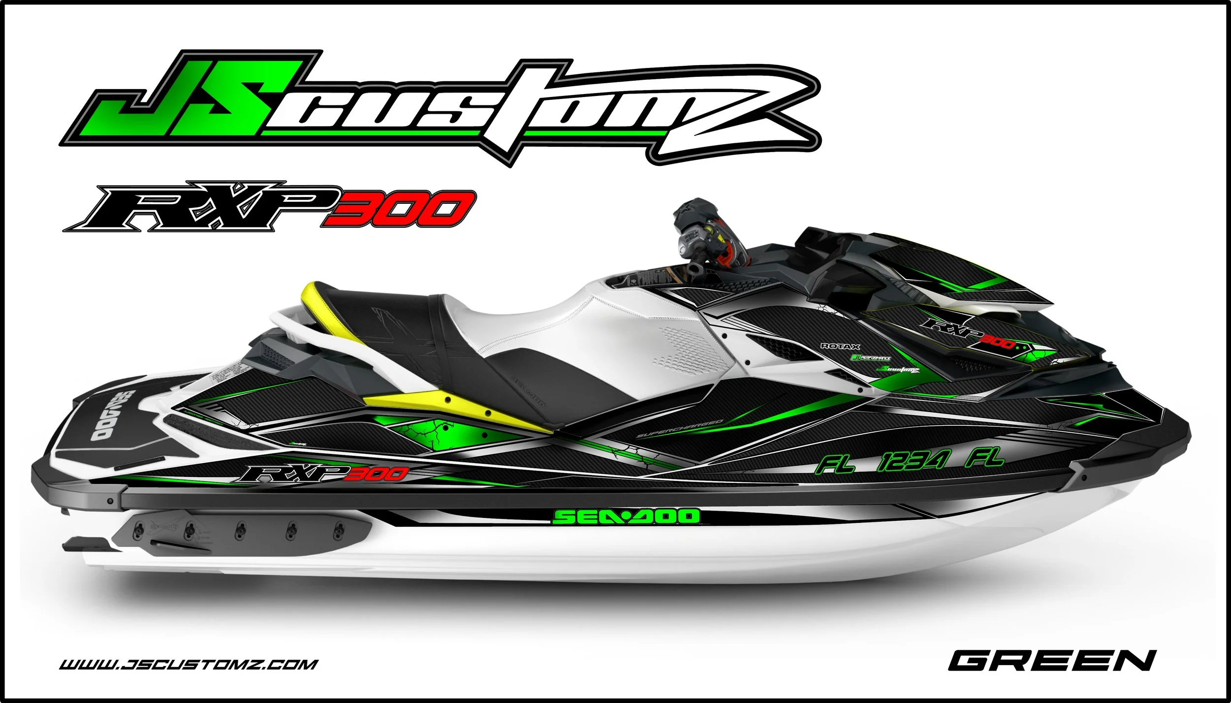 Seadoo RXPX 11-20 JS5 Graphic Kit green.jpg