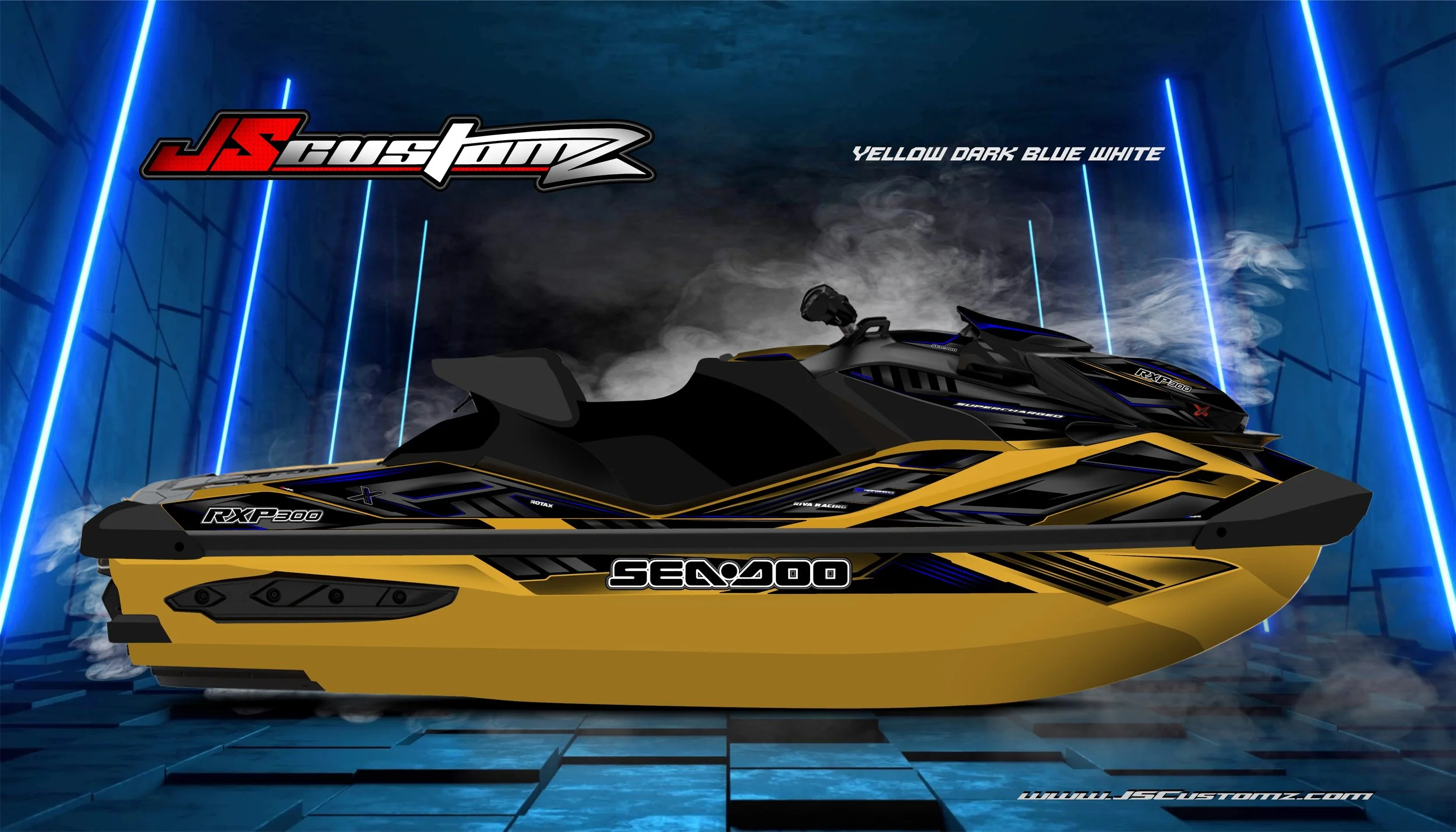SEADOO RXPX 21-UP JS3 GRAPHIC KIT YELLOW DARK BLUE WHITE.jpg
