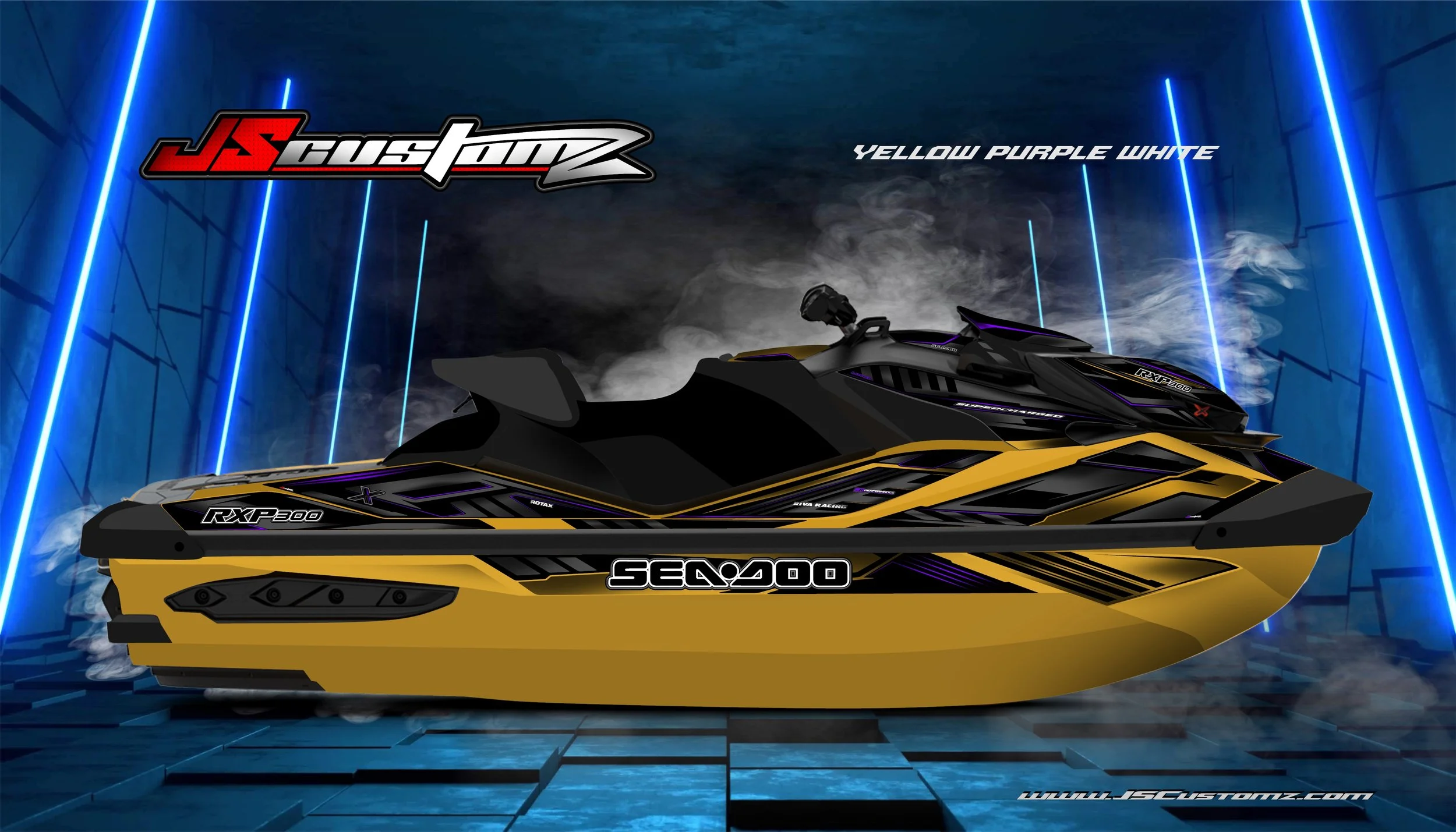 SEADOO RXPX 21-UP JS3 GRAPHIC KIT YELLOW PURPLE WHITE.jpg