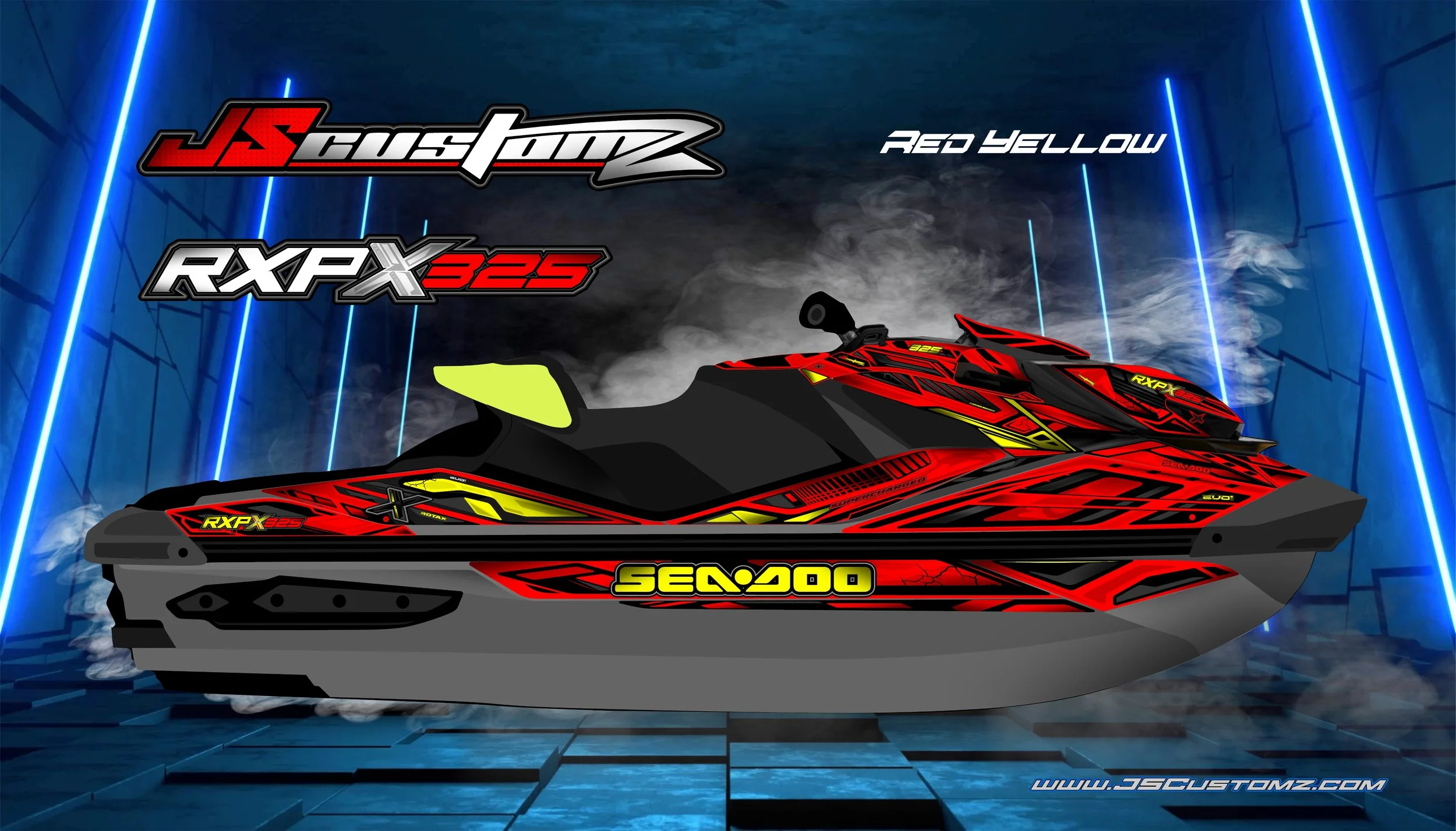 SEADOO RXPX 21-UP EVO1 GRAPHIC KIT RED YELLOW.jpg