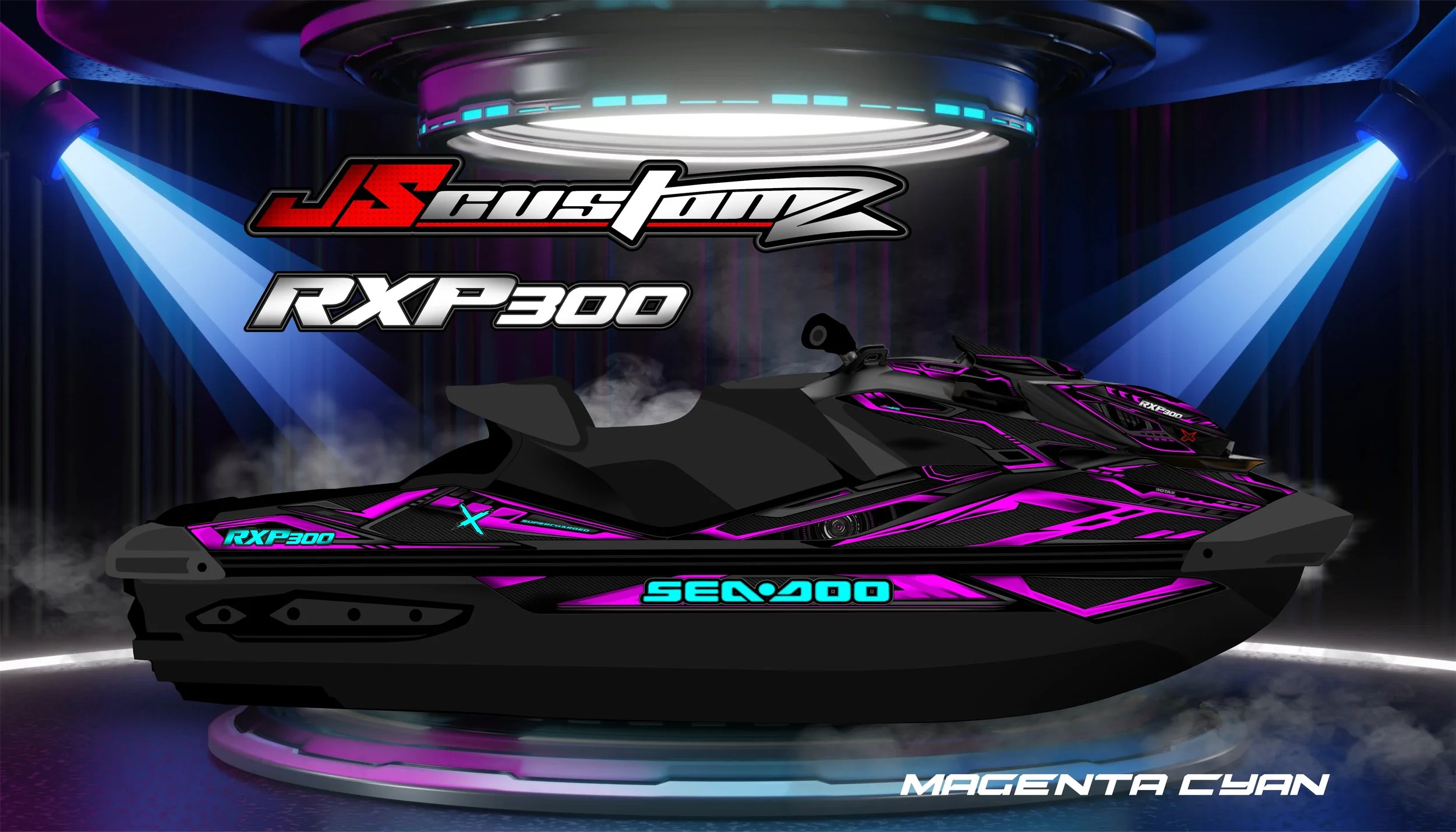 SEADOO RXPX 21 UP JS4 GRAPHIC KIT MAGENTA CYAN.jpg