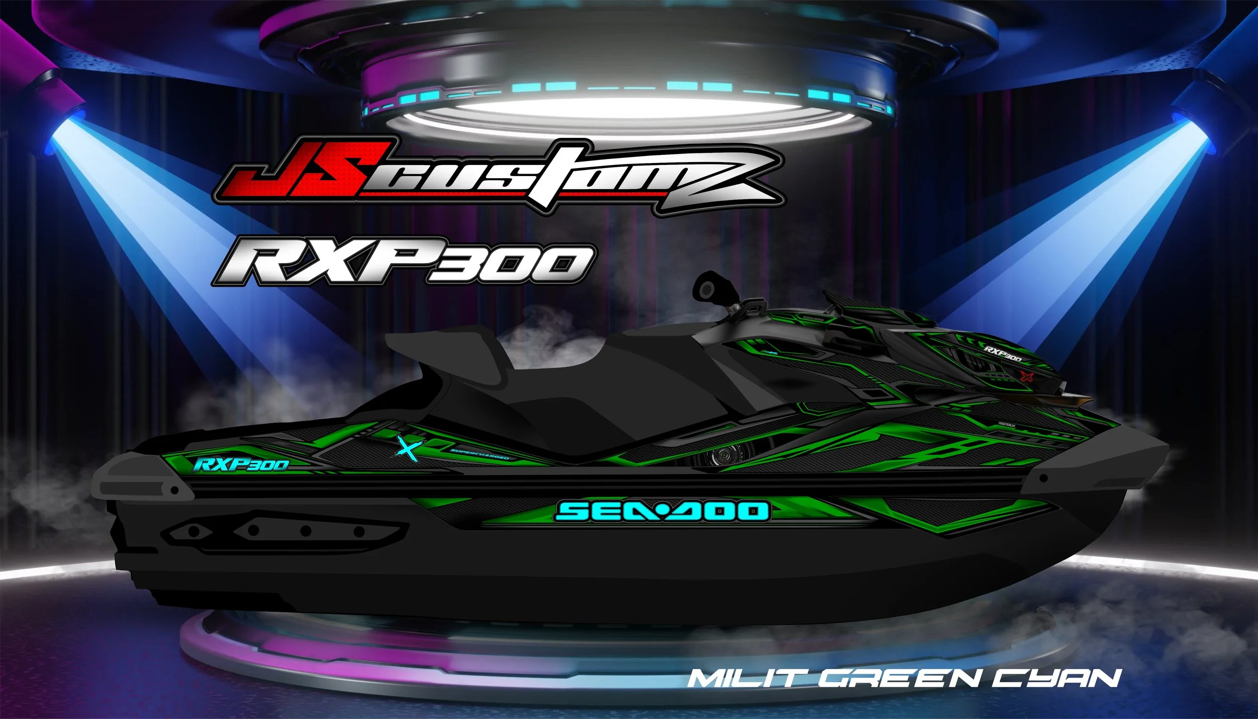SEADOO RXPX 21 UP JS4 GRAPHIC KIT MILIT GREEN CYAN.jpg
