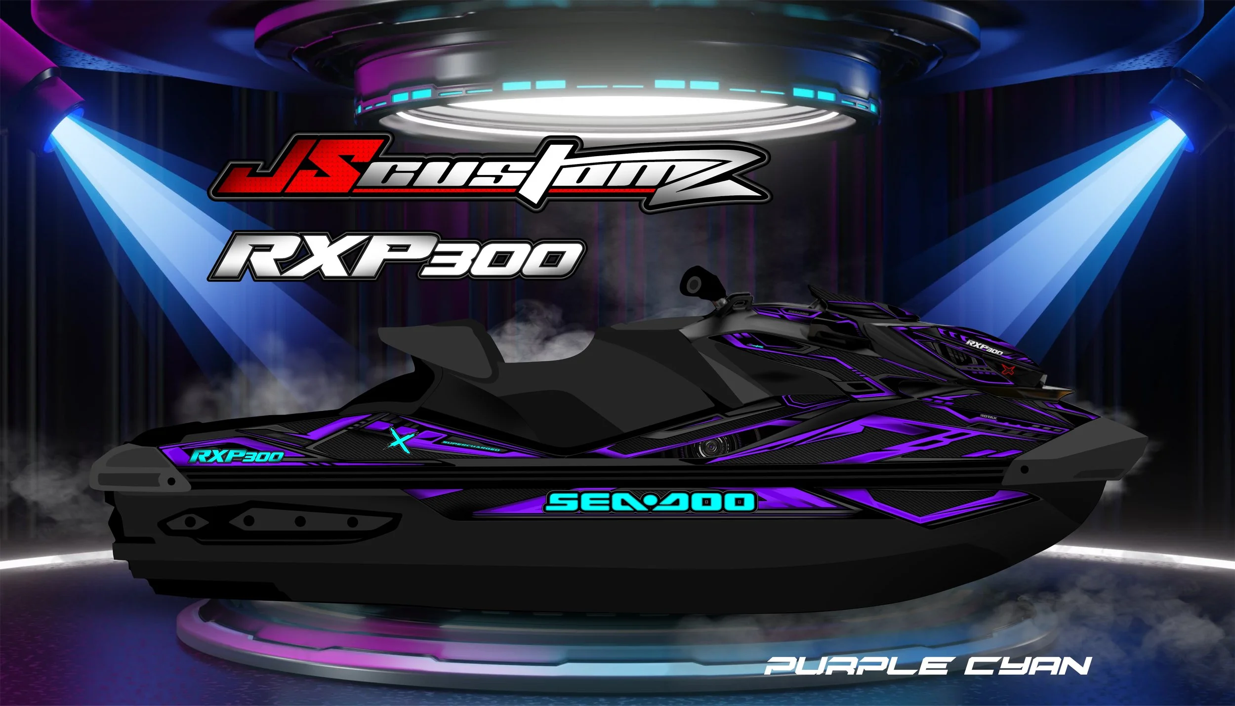 SEADOO RXPX 21 UP JS4 GRAPHIC KIT PURPLE CYAN.jpg