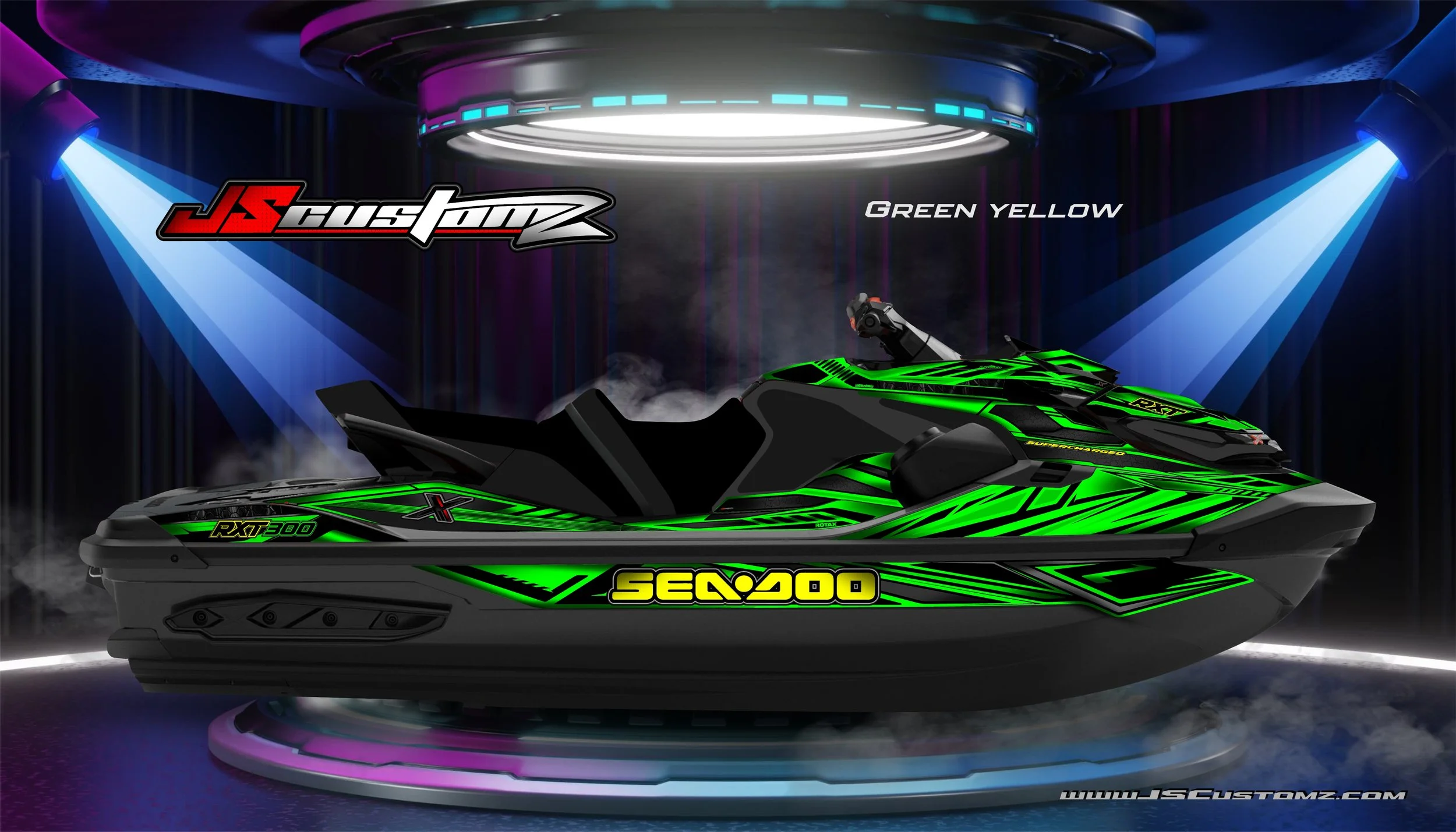 SEADOO RXTX 18UP JS3 2024 GREEN YELLOW.jpg