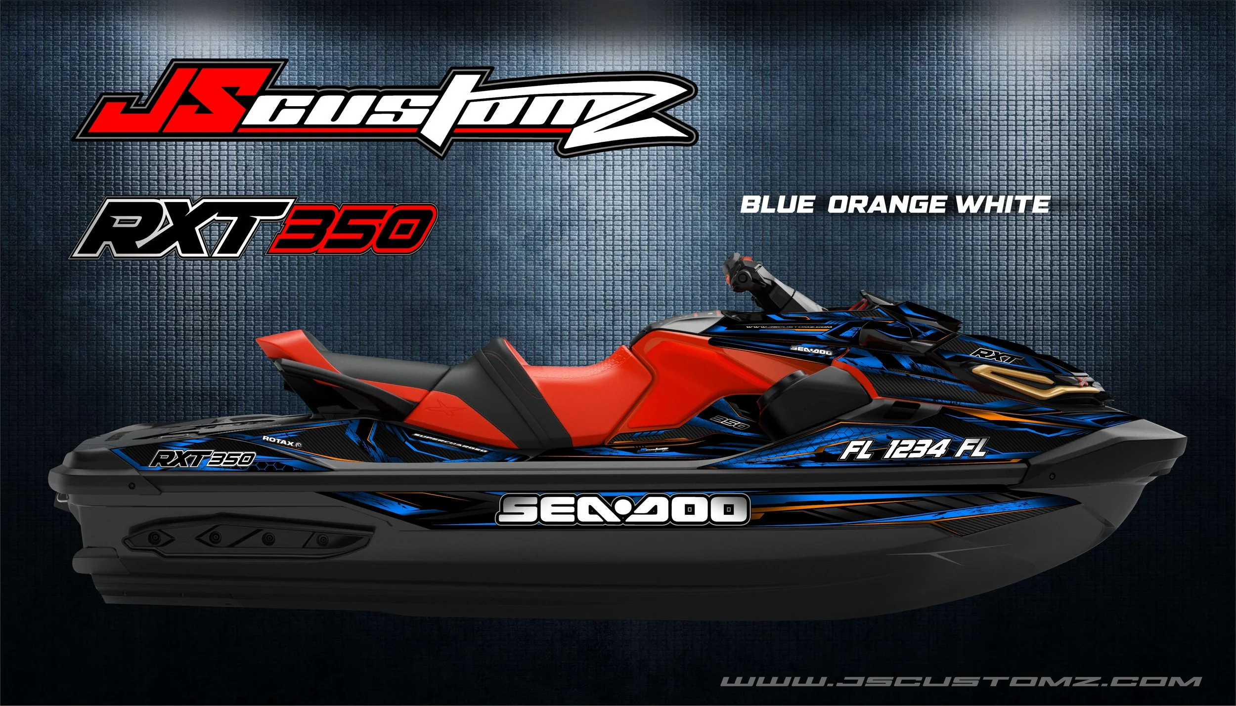 Seadoo rxt 18-up js6 graphic kit  BLUE ORANGE WHITE.jpg