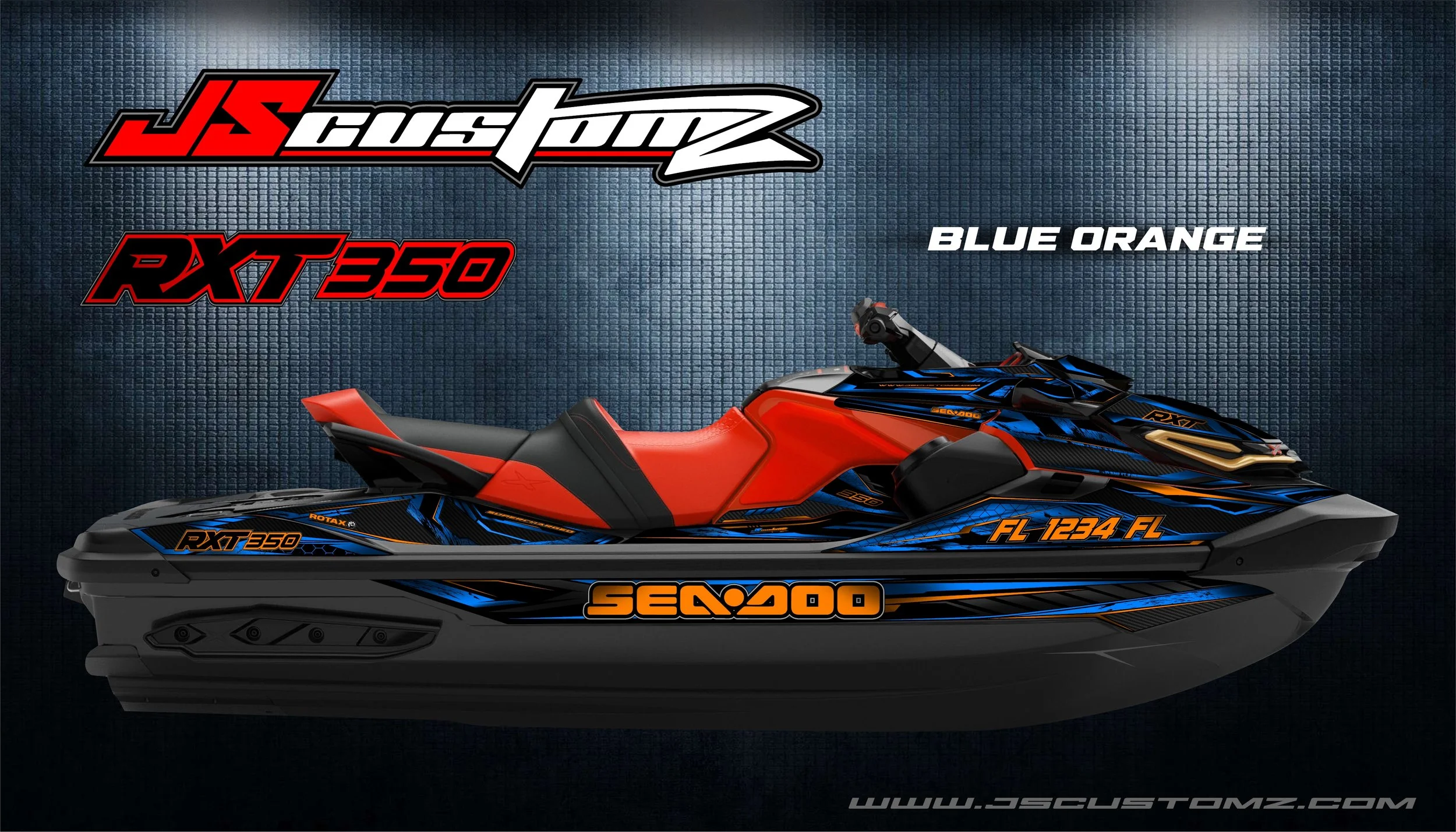Seadoo rxt 18-up js6 graphic kit  BLUE ORANGE.jpg